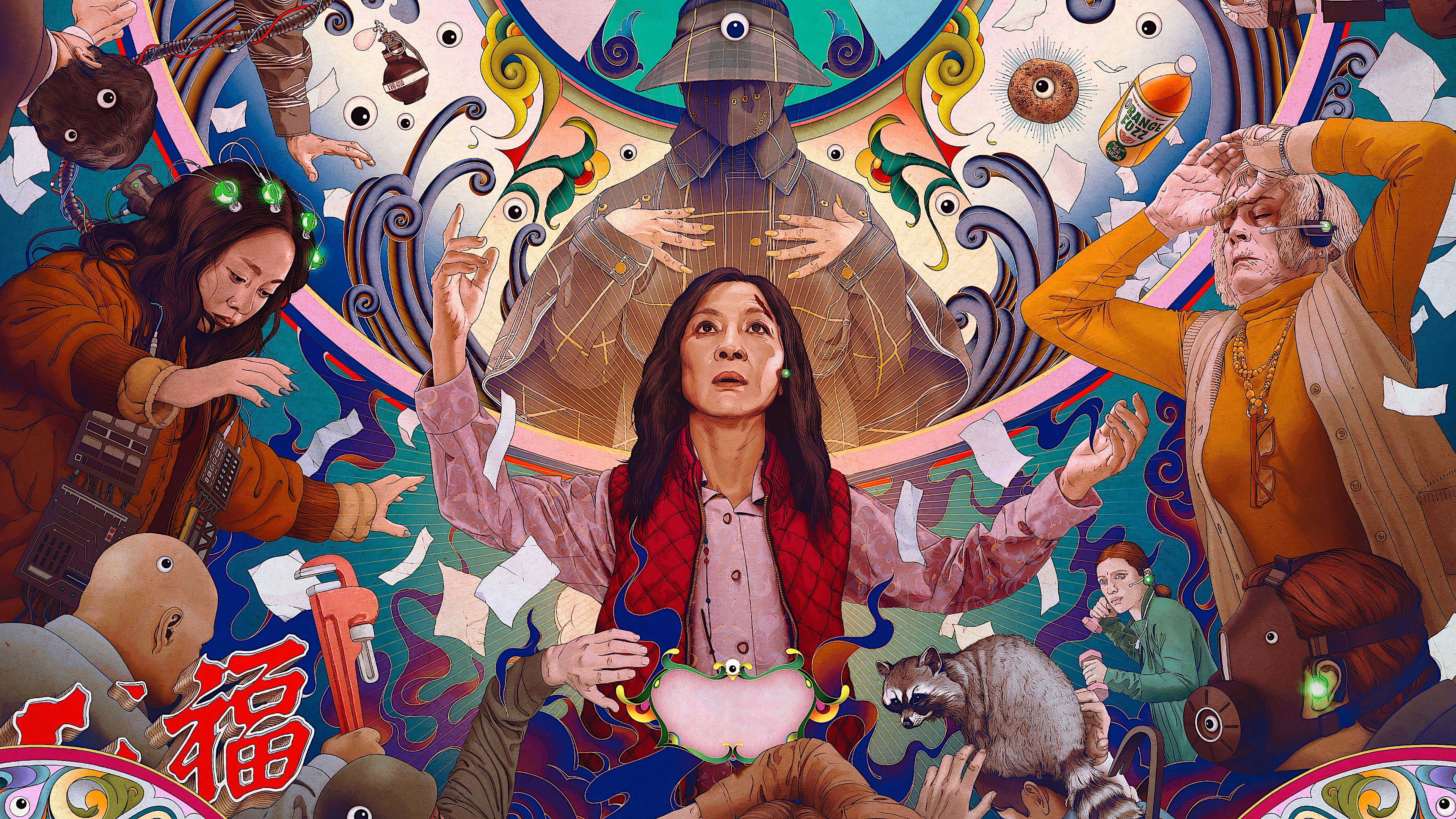 Immagine Everything Everywhere All at Once - Poster - Sfondi