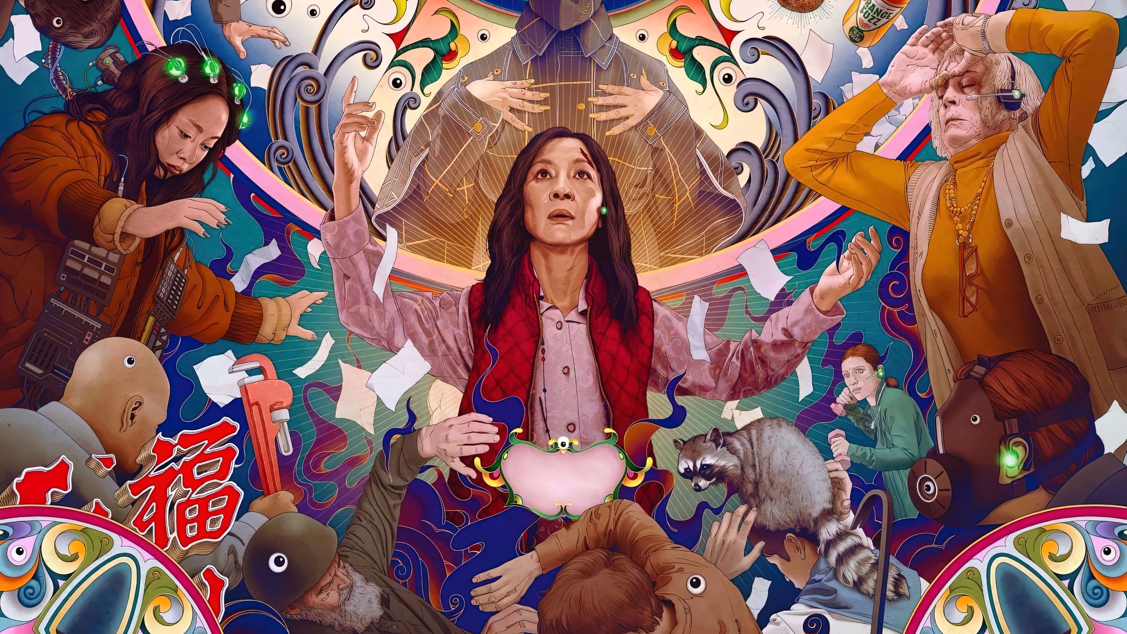 Immagine Everything Everywhere All at Once - Poster - Sfondi