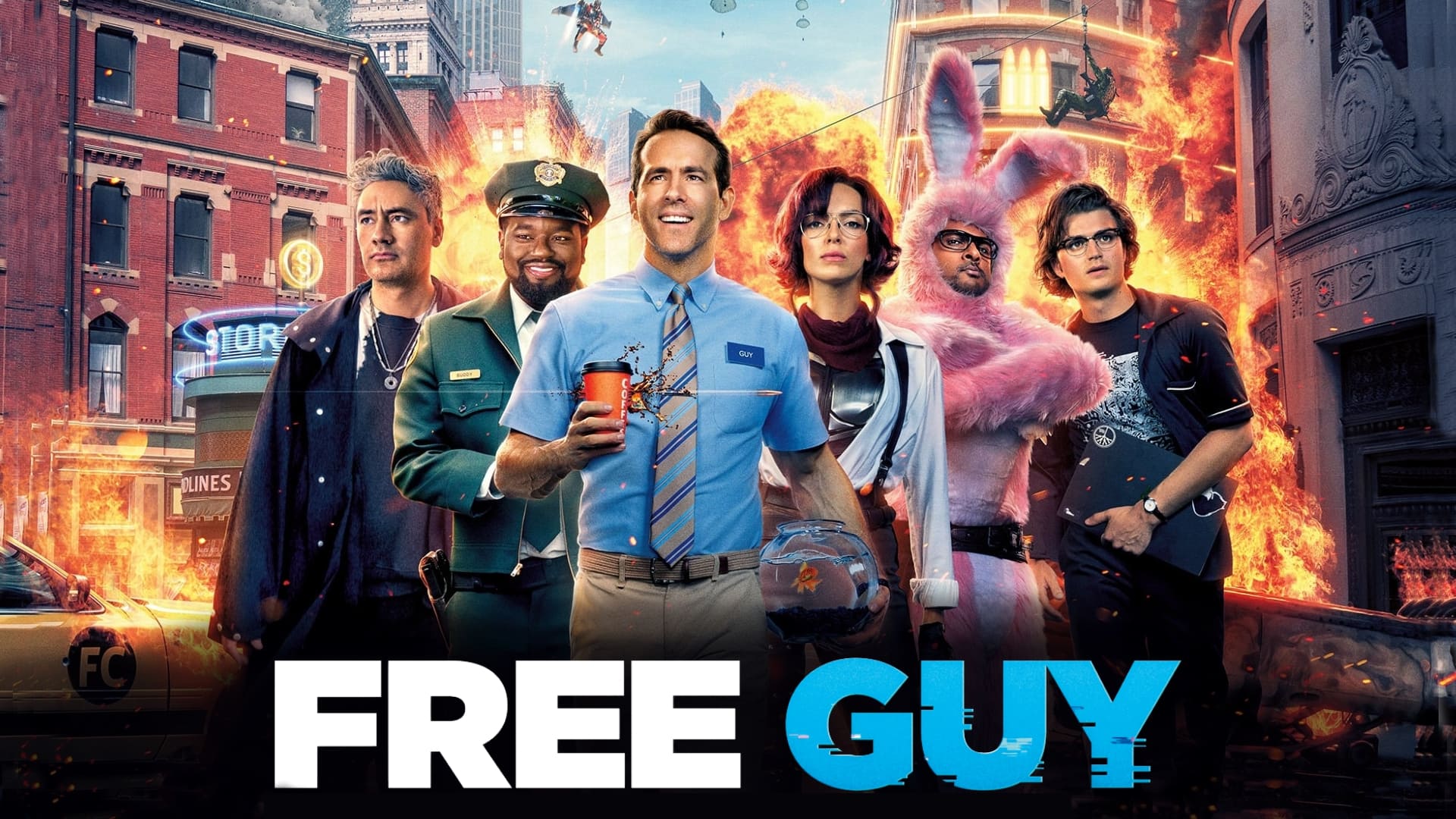 Immagine Free Guy - Eroe per gioco - Poster - Sfondi