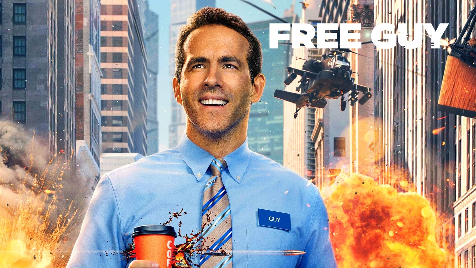 Immagine Free Guy - Eroe per gioco - Poster - Sfondi