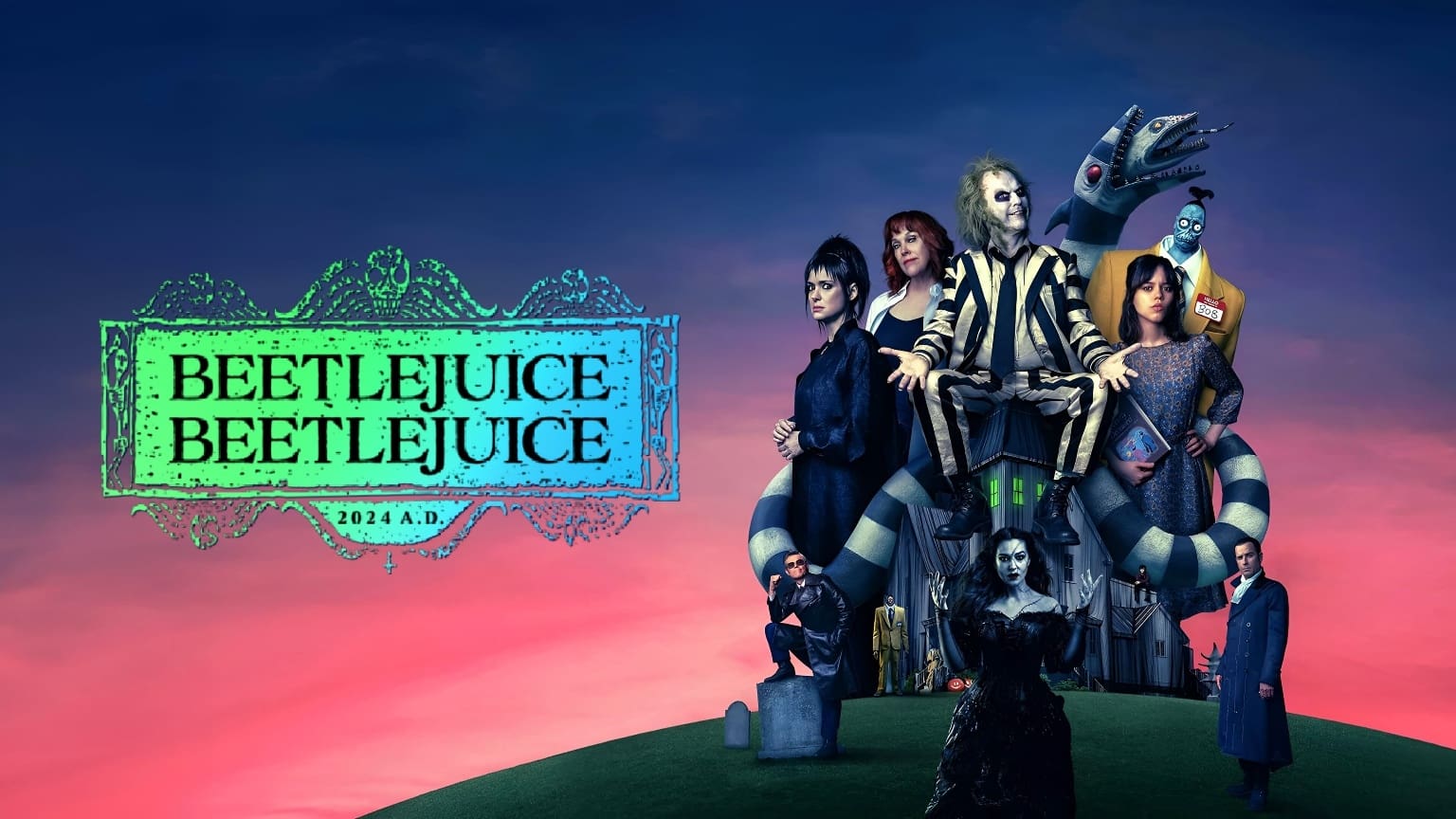 Immagine Beetlejuice Beetlejuice - Poster - Sfondi