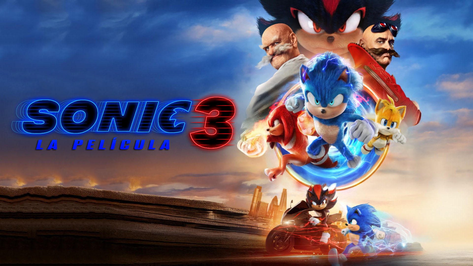 Immagine Sonic 3 - Il film - Poster - Sfondi