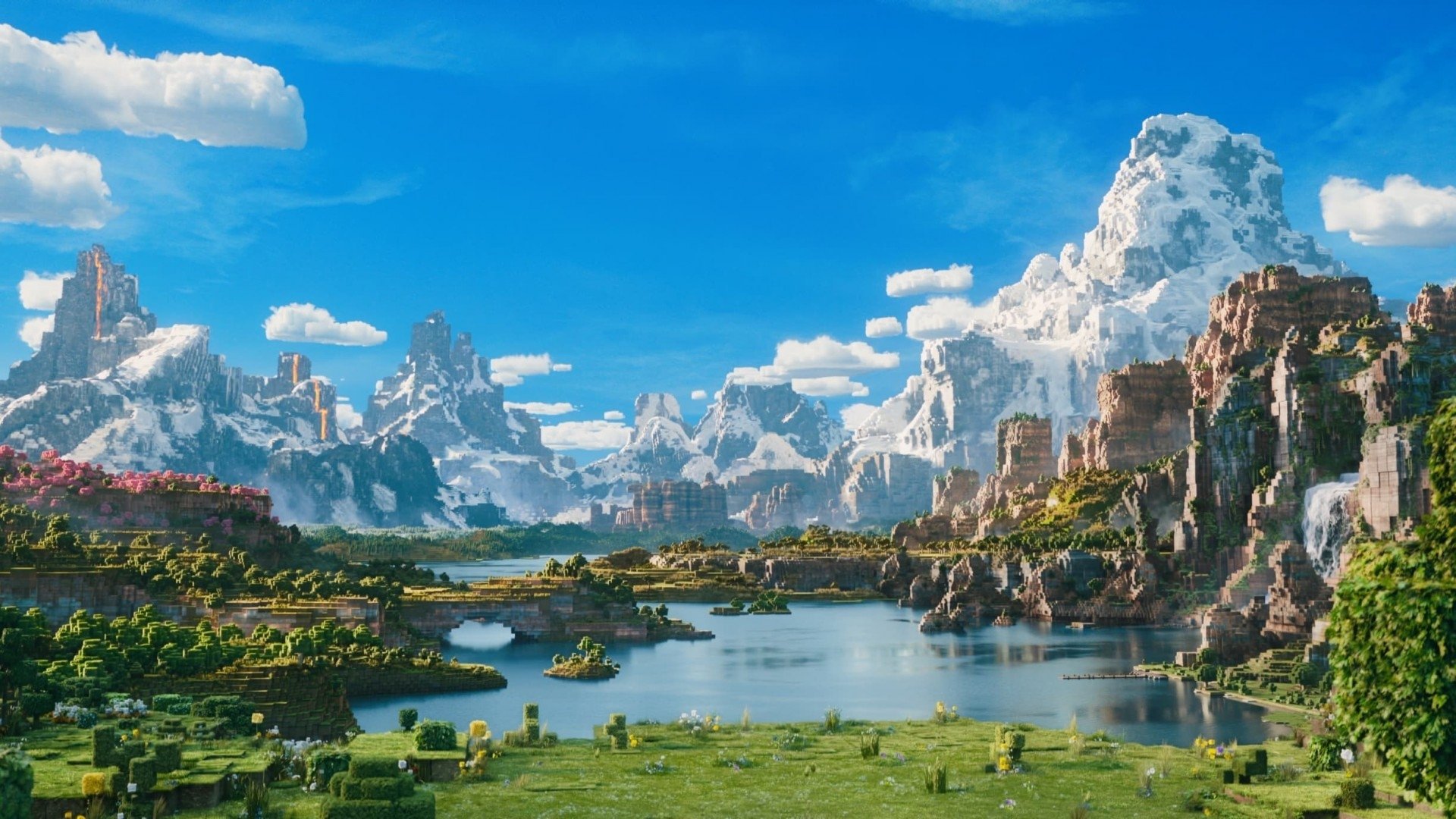 Immagine Un film Minecraft - Poster - Sfondi
