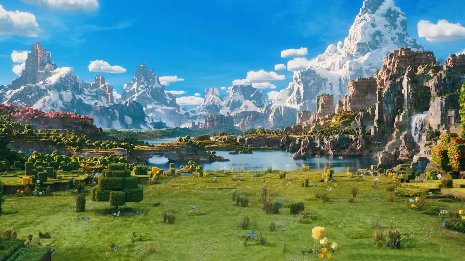 Immagine Un film Minecraft - Poster - Sfondi