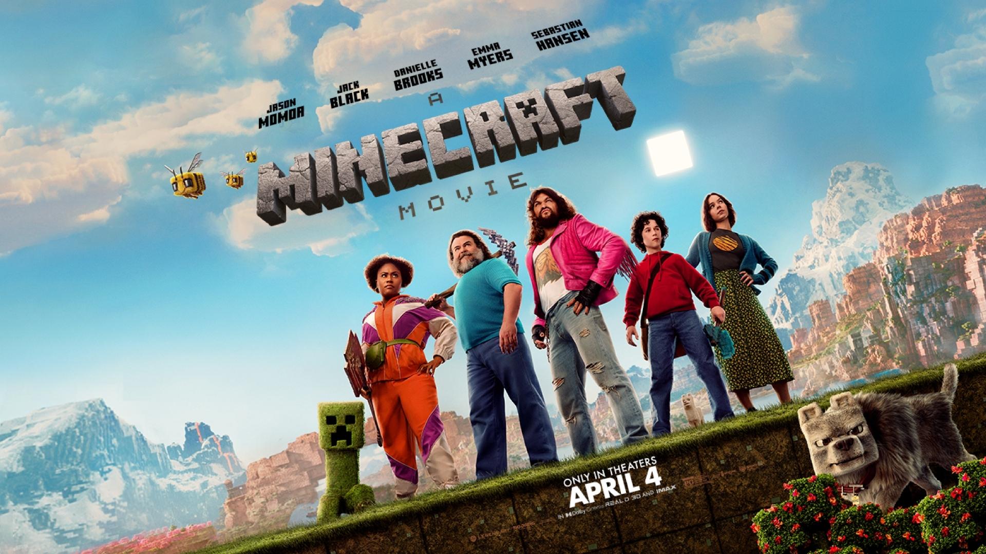 Immagine Un film Minecraft - Poster - Sfondi