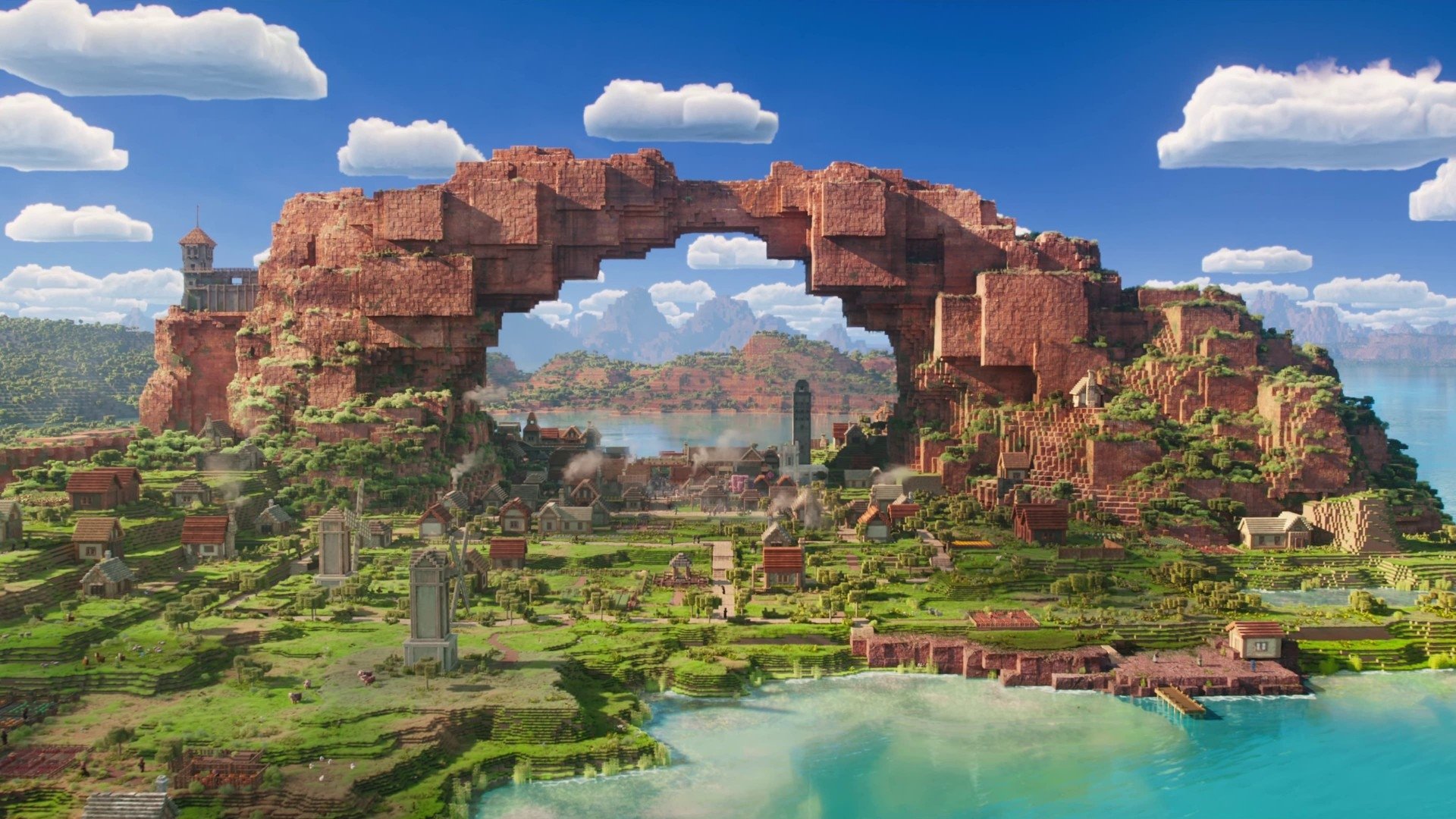 Immagine Un film Minecraft - Poster - Sfondi