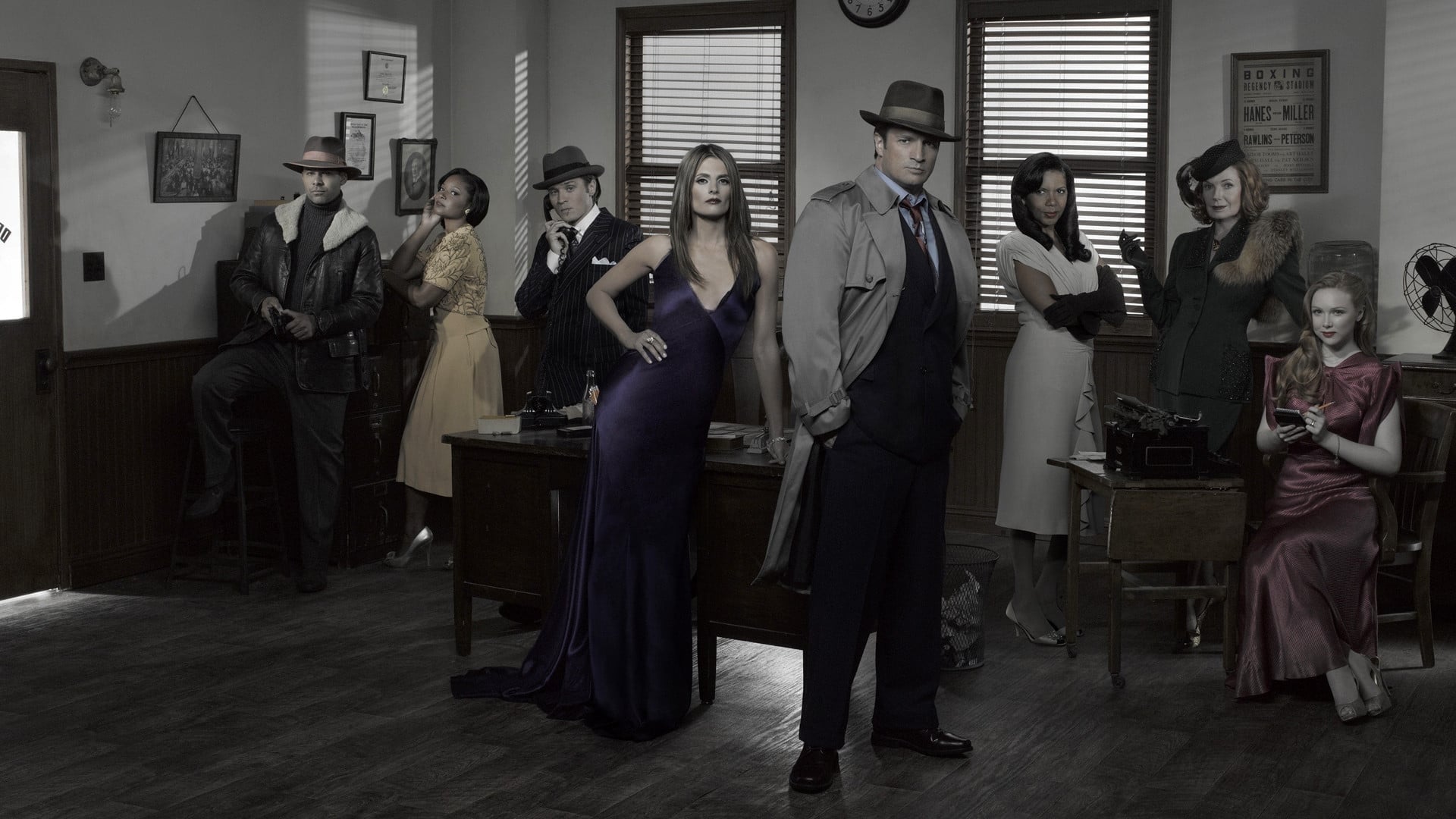 Immagine Poster serie TV 7 Castle - Detective tra le righe