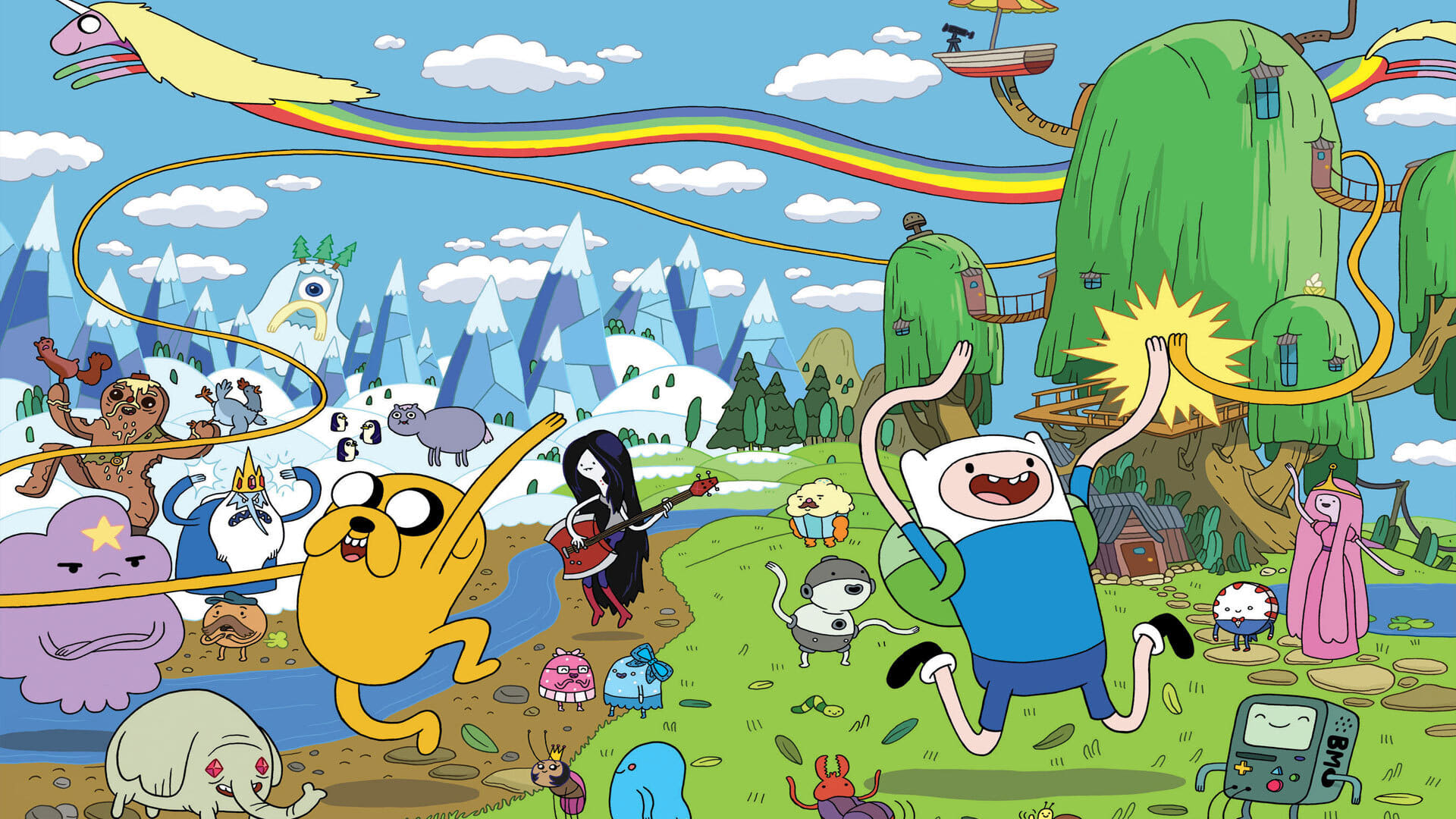 Immagine Poster serie TV 17 Adventure Time
