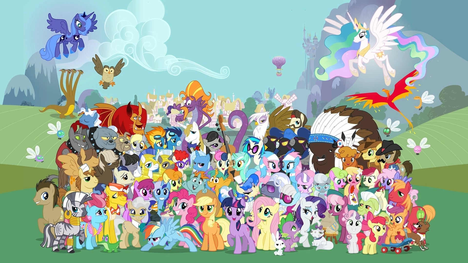 Immagine Poster serie TV 4 My Little Pony - L'amicizia è magica