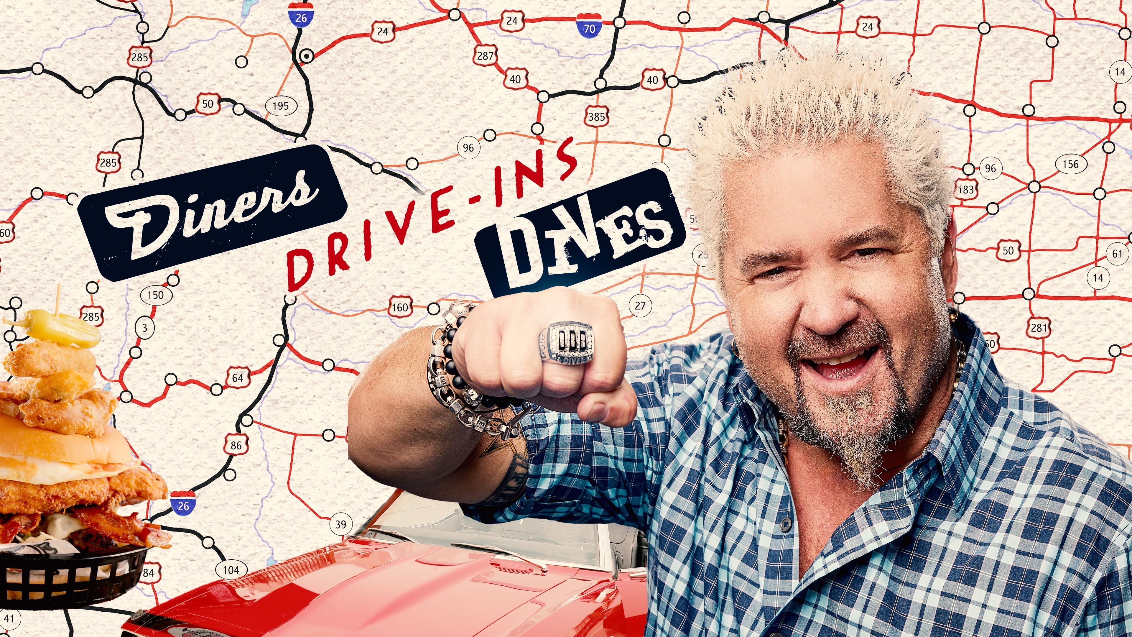 Immagine Poster serie TV 5 Diners, Drive-Ins And Dives Italia