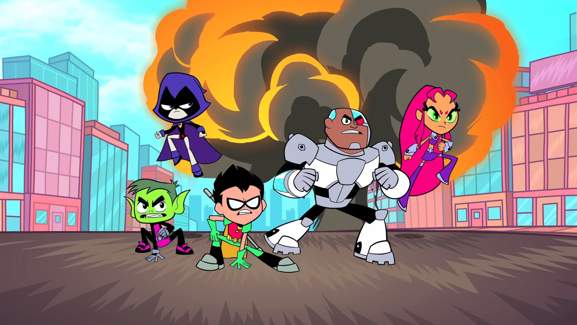 Immagine Poster serie TV 6 Teen Titans Go!