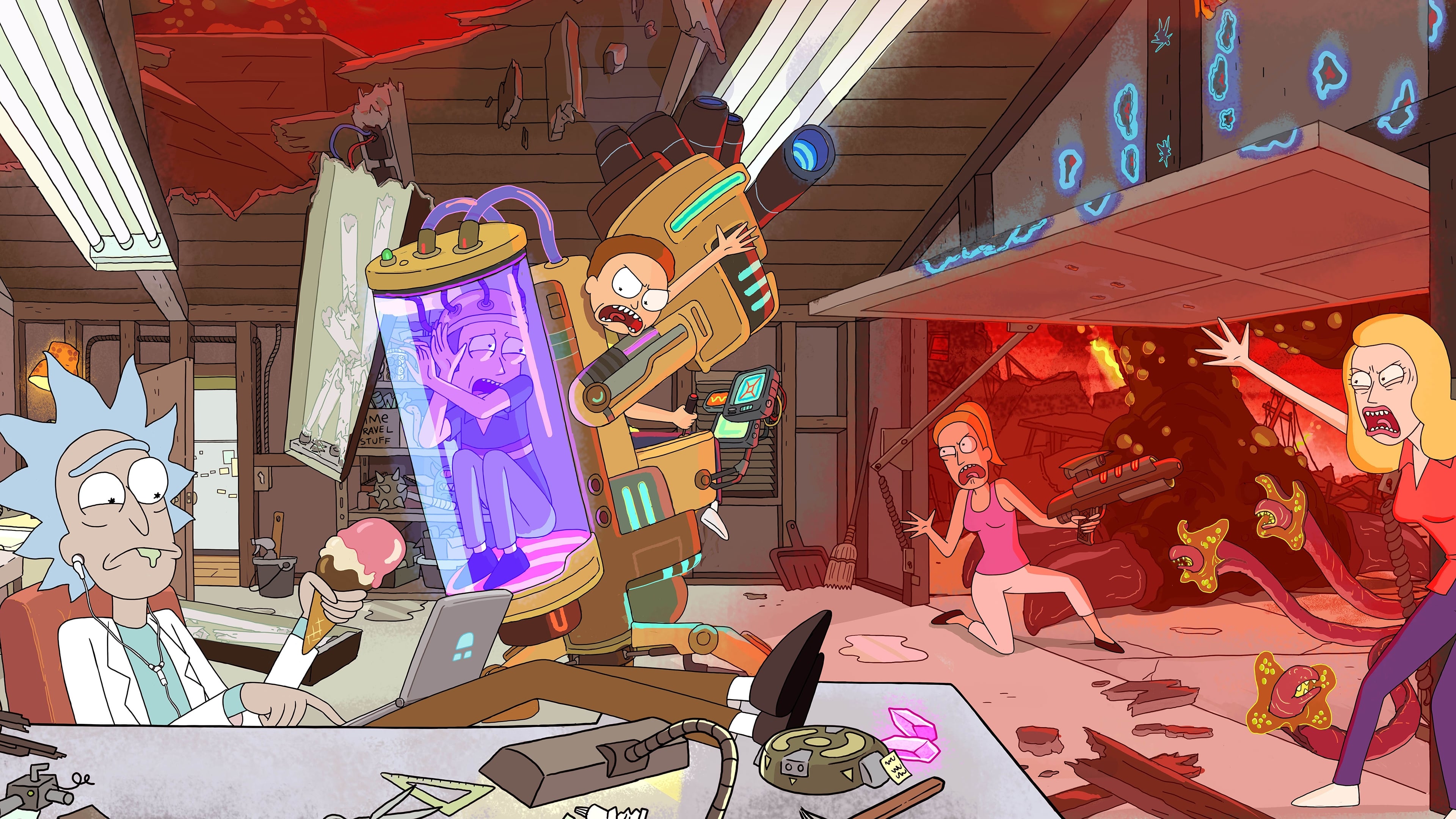 Immagine Poster serie TV 15 Rick and Morty