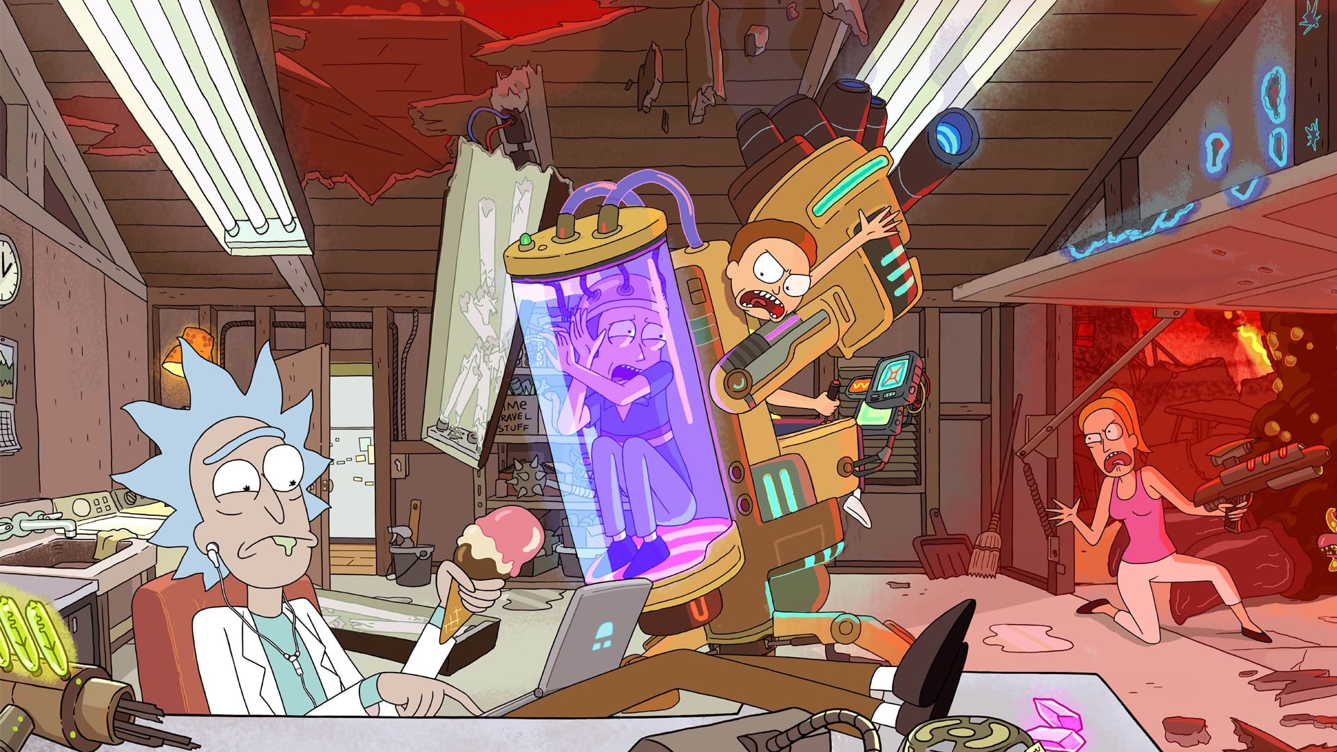 Immagine Poster serie TV 4 Rick and Morty