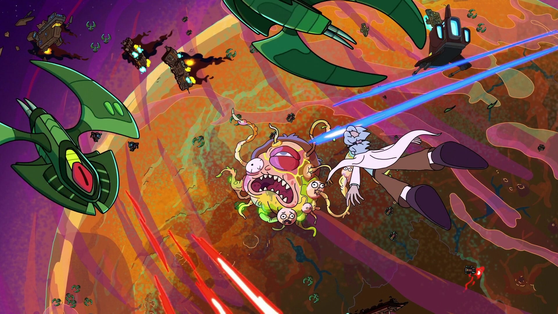 Immagine Poster serie TV 61 Rick and Morty