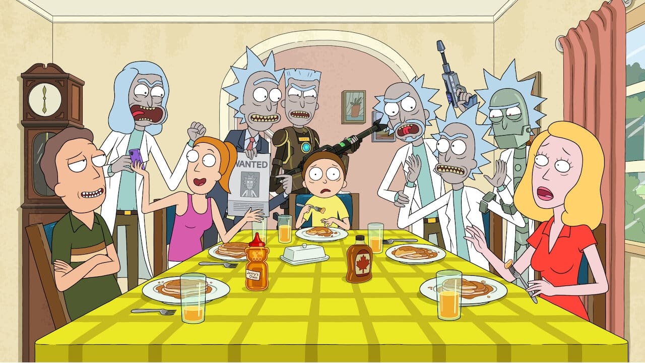 Immagine Poster serie TV 74 Rick and Morty