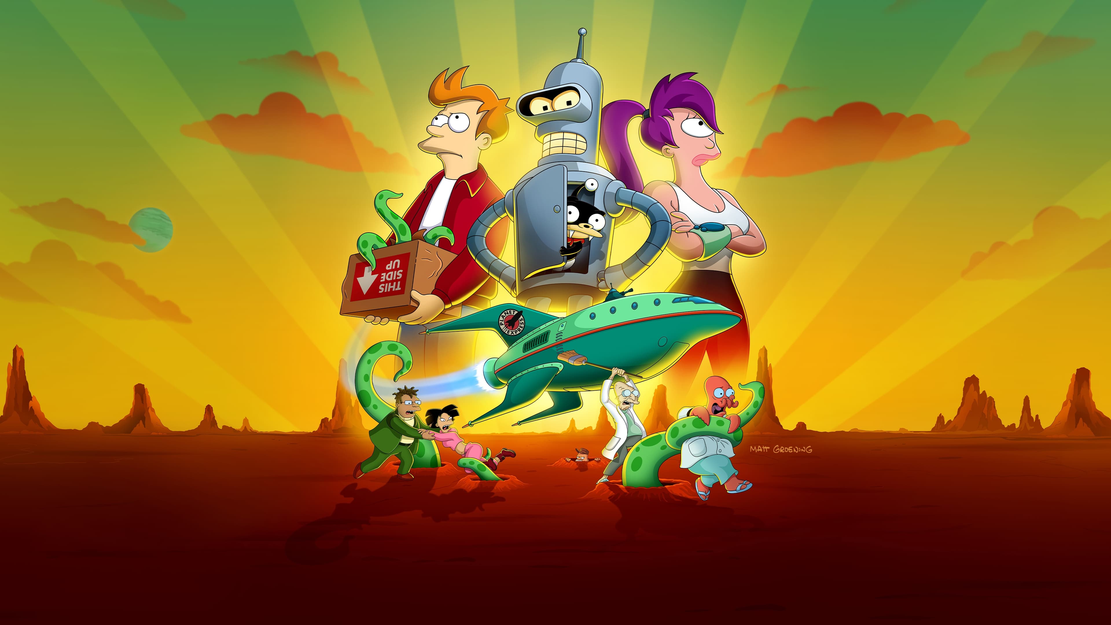 Immagine Poster serie TV 74 Futurama