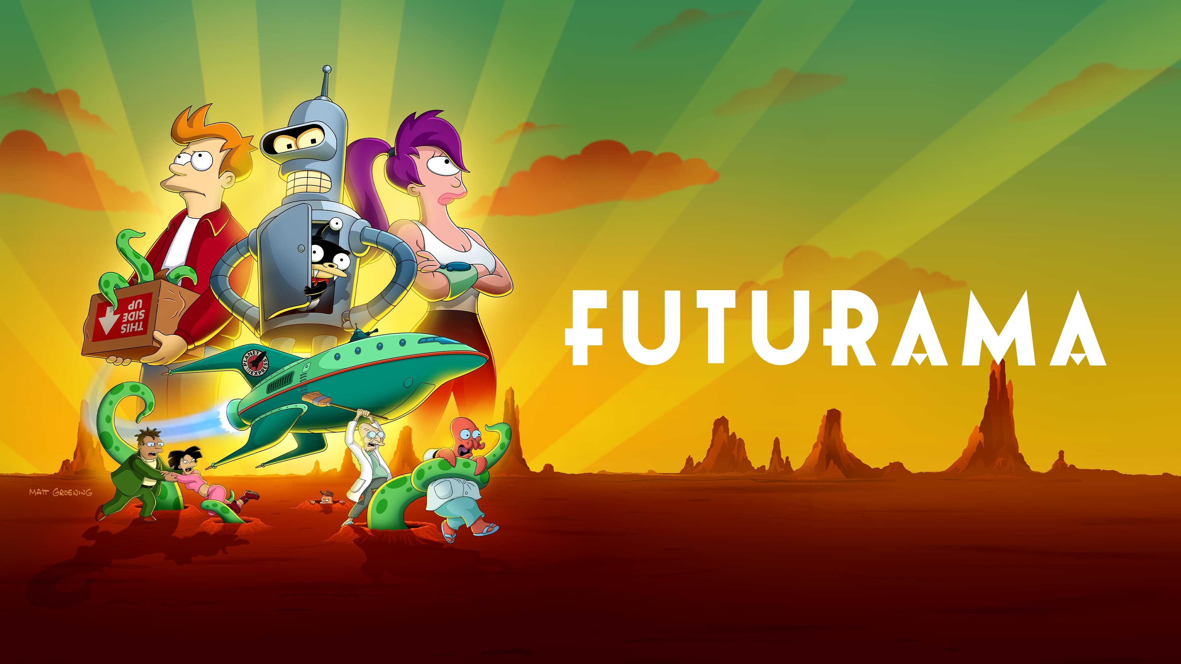 Immagine Poster serie TV 5 Futurama