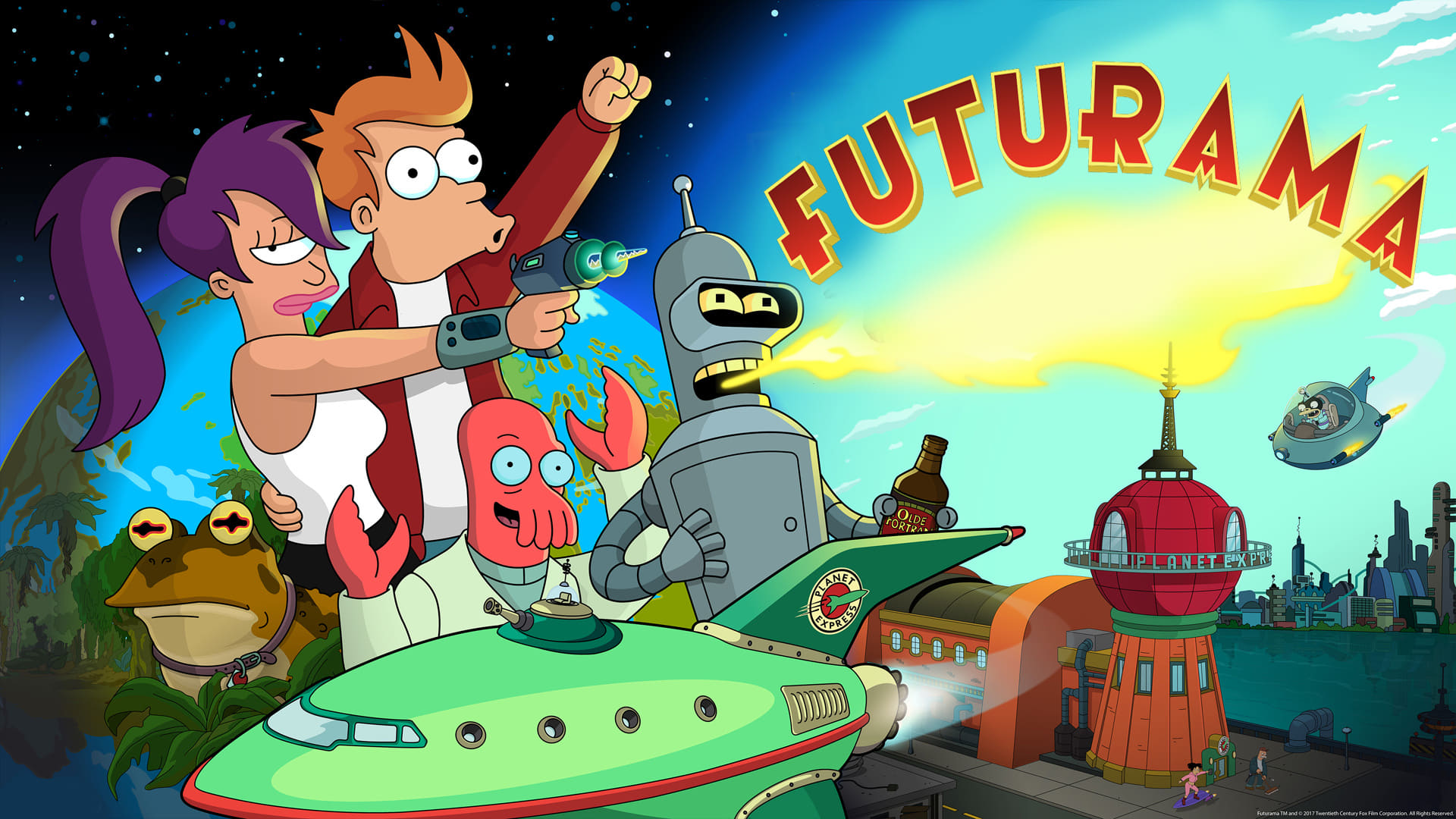 Immagine Poster serie TV 24 Futurama