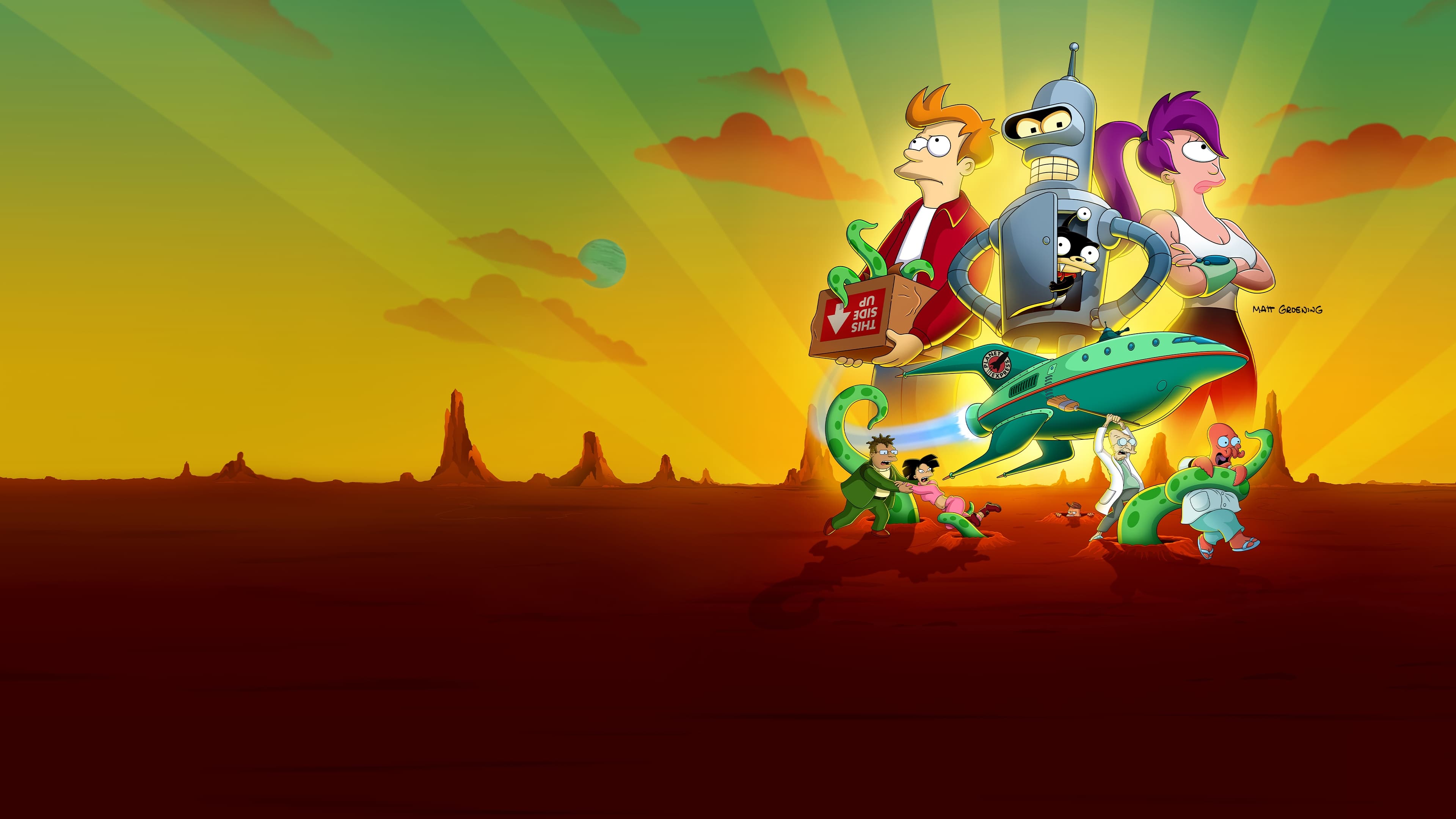 Immagine Poster serie TV 72 Futurama