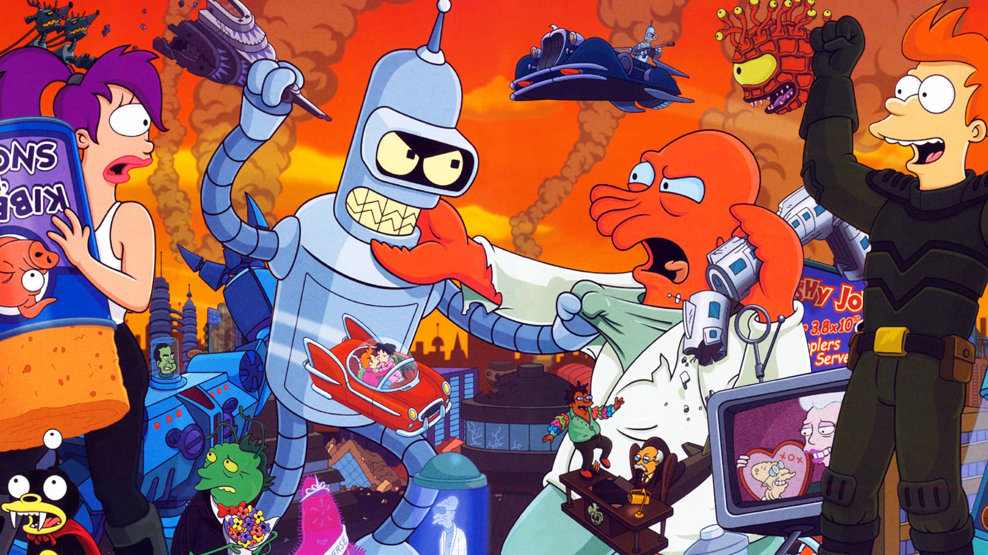 Immagine Poster serie TV 69 Futurama