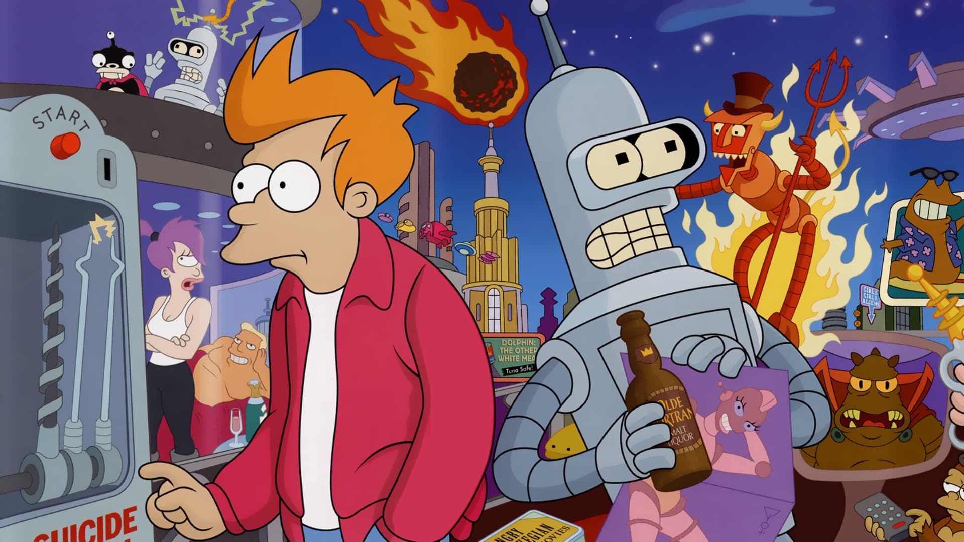 Immagine Poster serie TV 1 Futurama