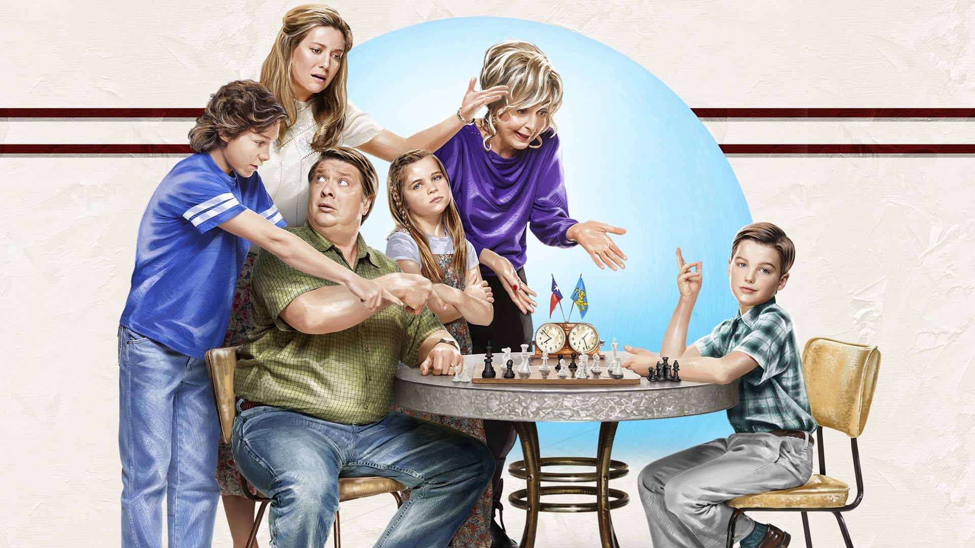 Immagine Poster serie TV 7 Young Sheldon