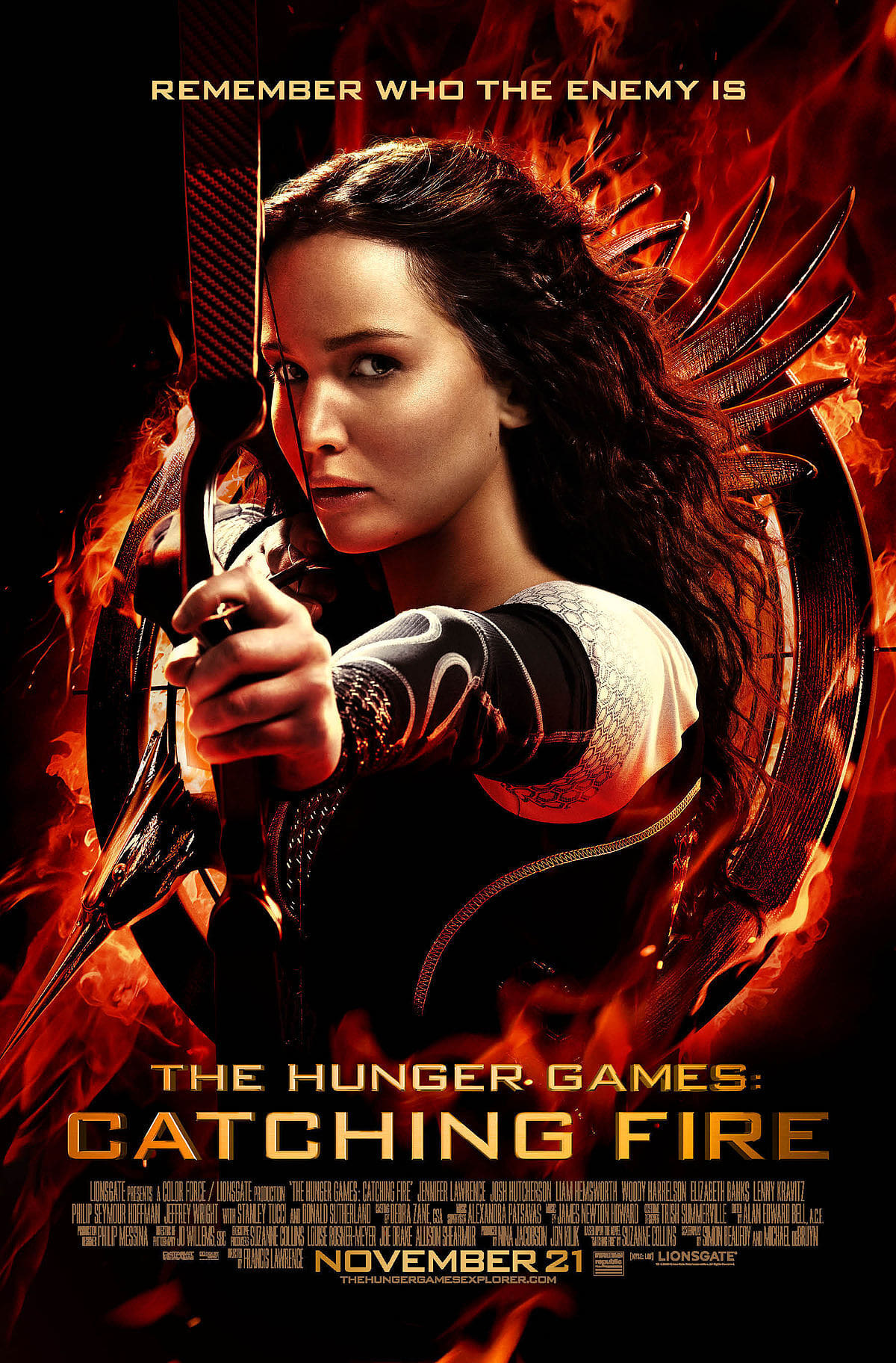 Immagine Hunger Games: La ragazza di fuoco - Poster - Sfondi