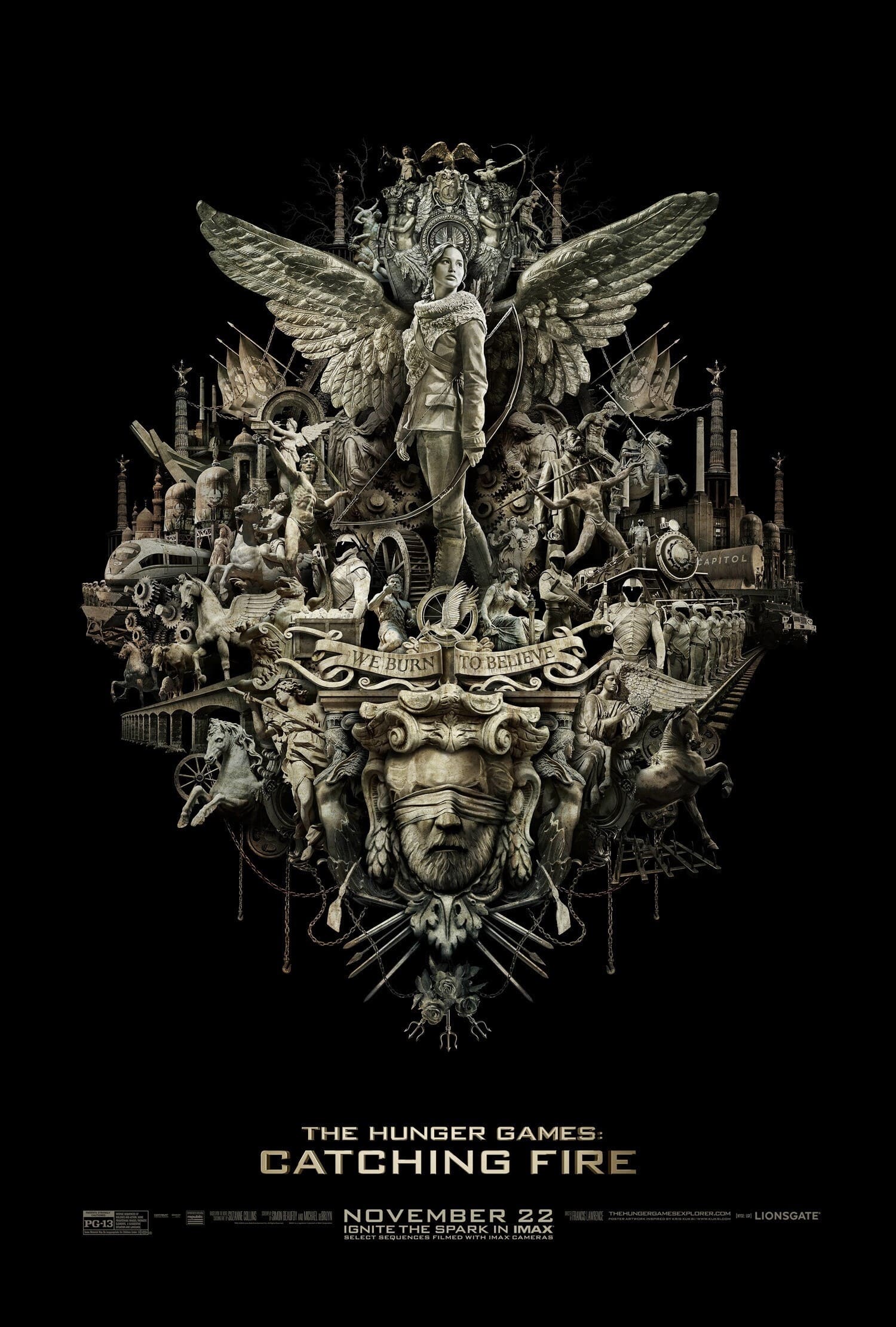 Immagine Hunger Games: La ragazza di fuoco - Poster - Sfondi