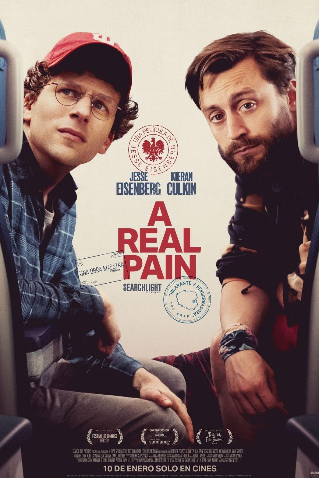 Immagine A Real Pain - Poster - Sfondi