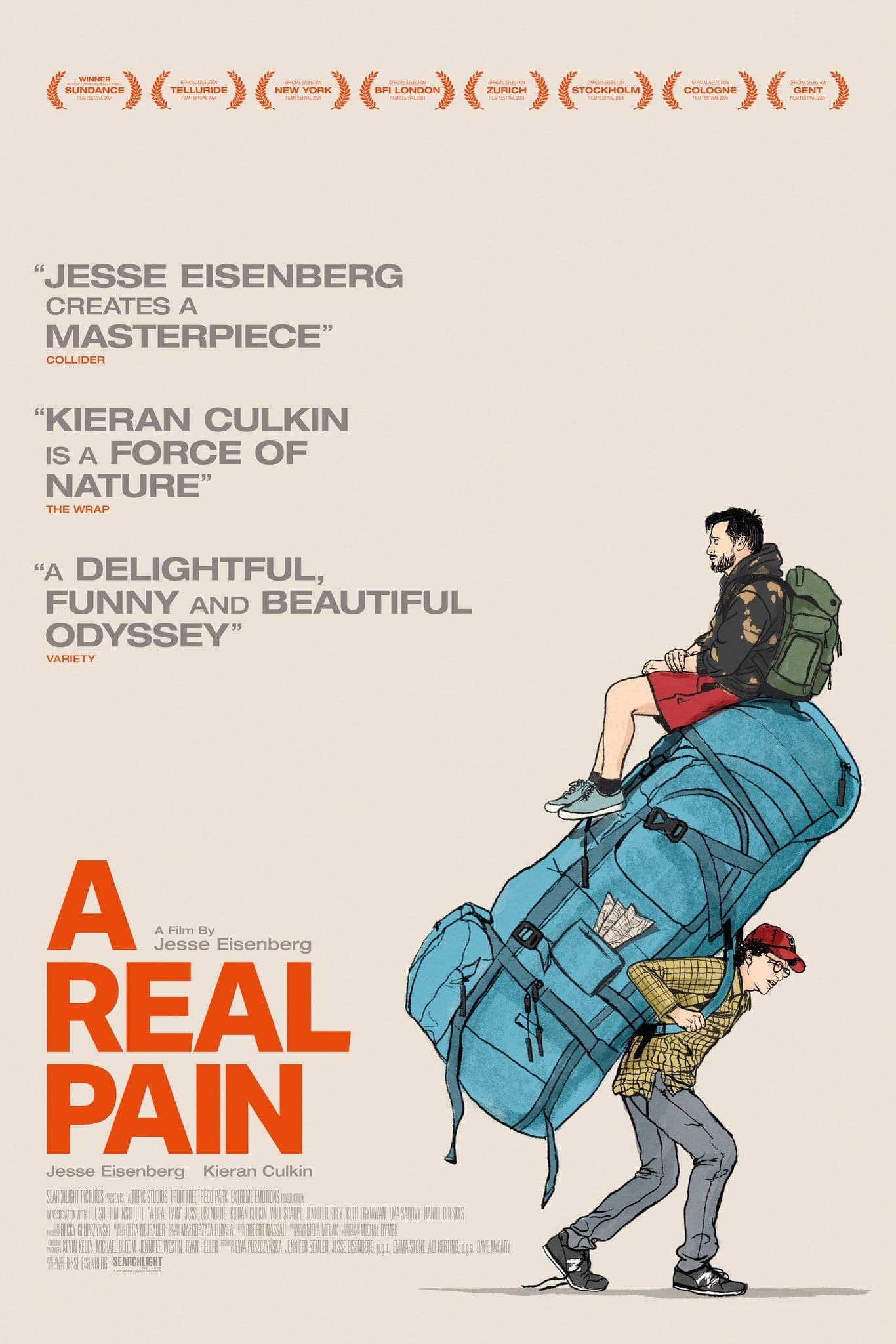 Immagine A Real Pain - Poster - Sfondi