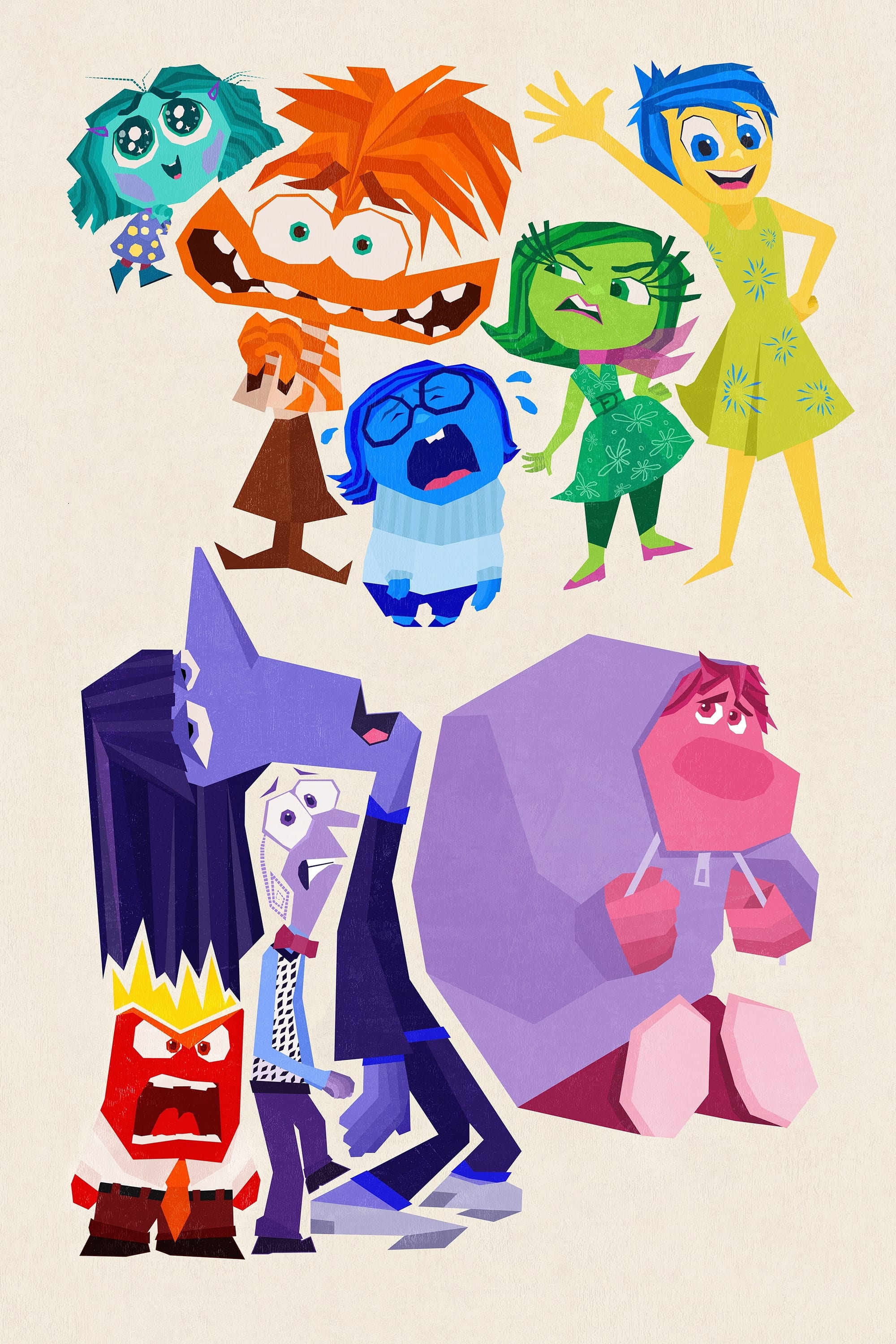 Immagine Inside Out 2 - Poster - Sfondi