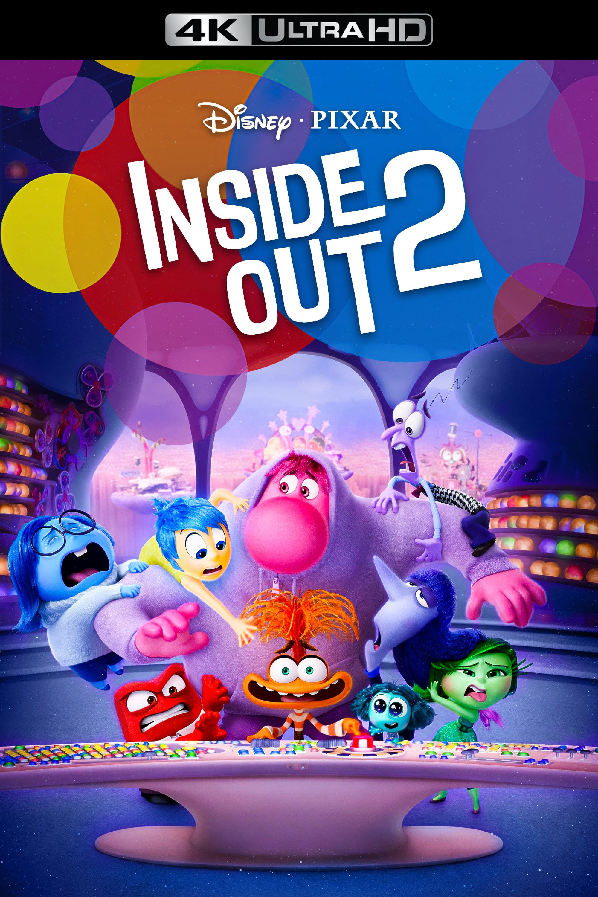 Immagine Inside Out 2 - Poster - Sfondi