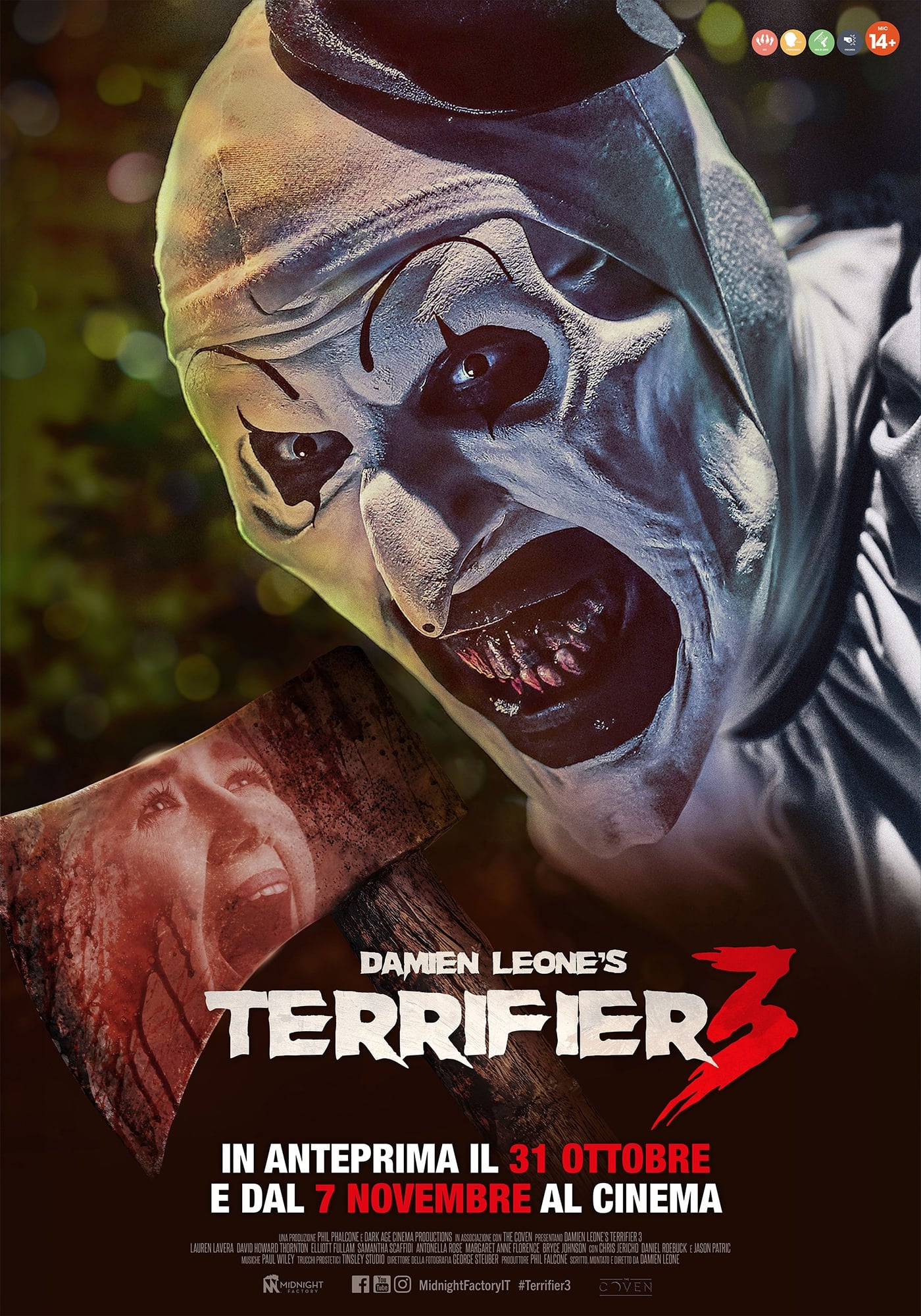 Immagine Terrifier 3 - Poster - Sfondi