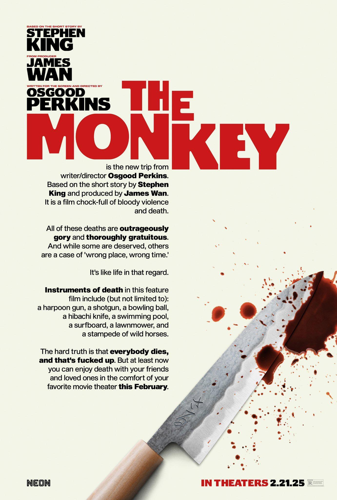 Immagine The Monkey - Poster - Sfondi