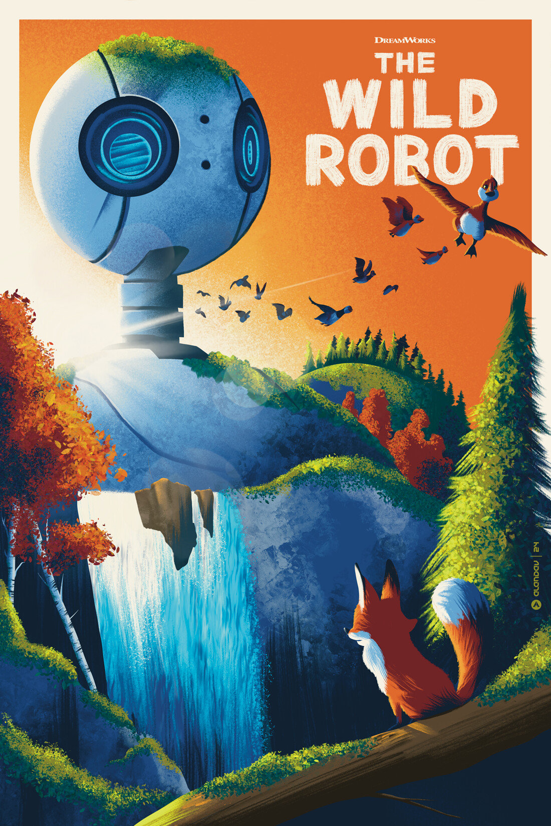 Immagine Il robot selvaggio - Poster - Sfondi