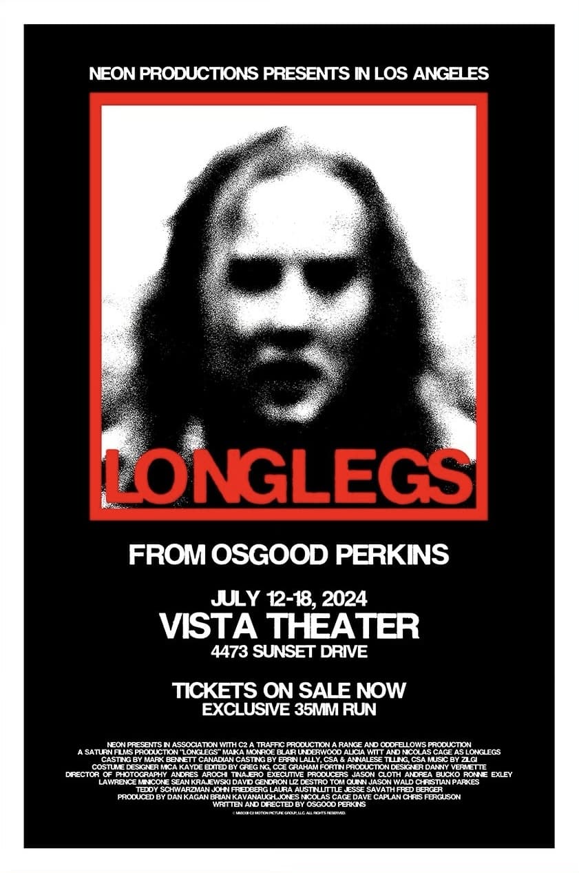 Immagine Longlegs - Poster - Sfondi