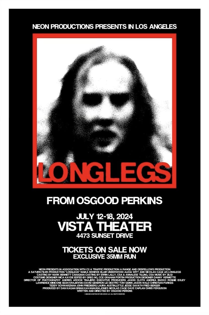 Immagine Longlegs - Poster - Sfondi