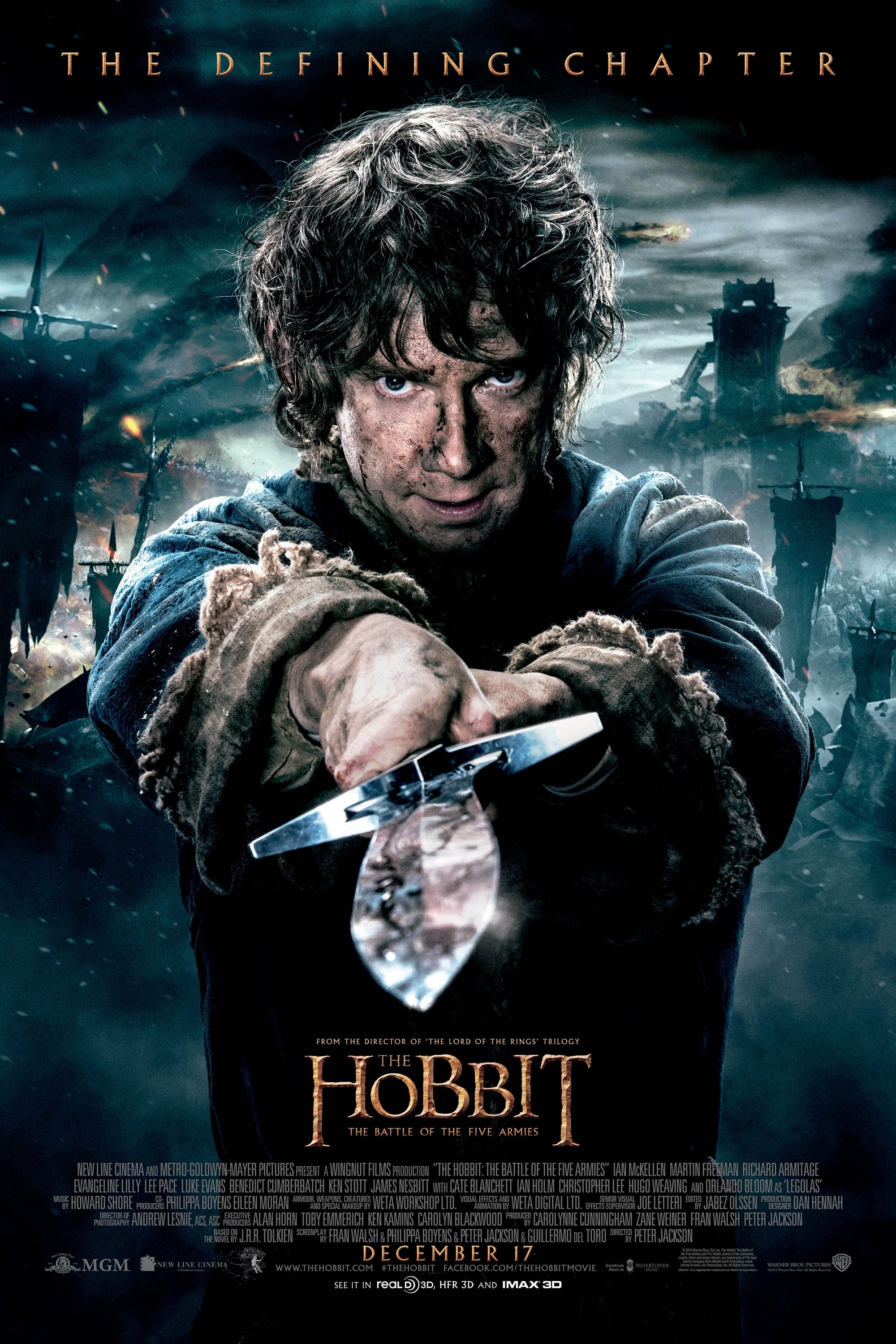 Immagine Lo Hobbit: La battaglia delle cinque armate - Poster - Sfondi