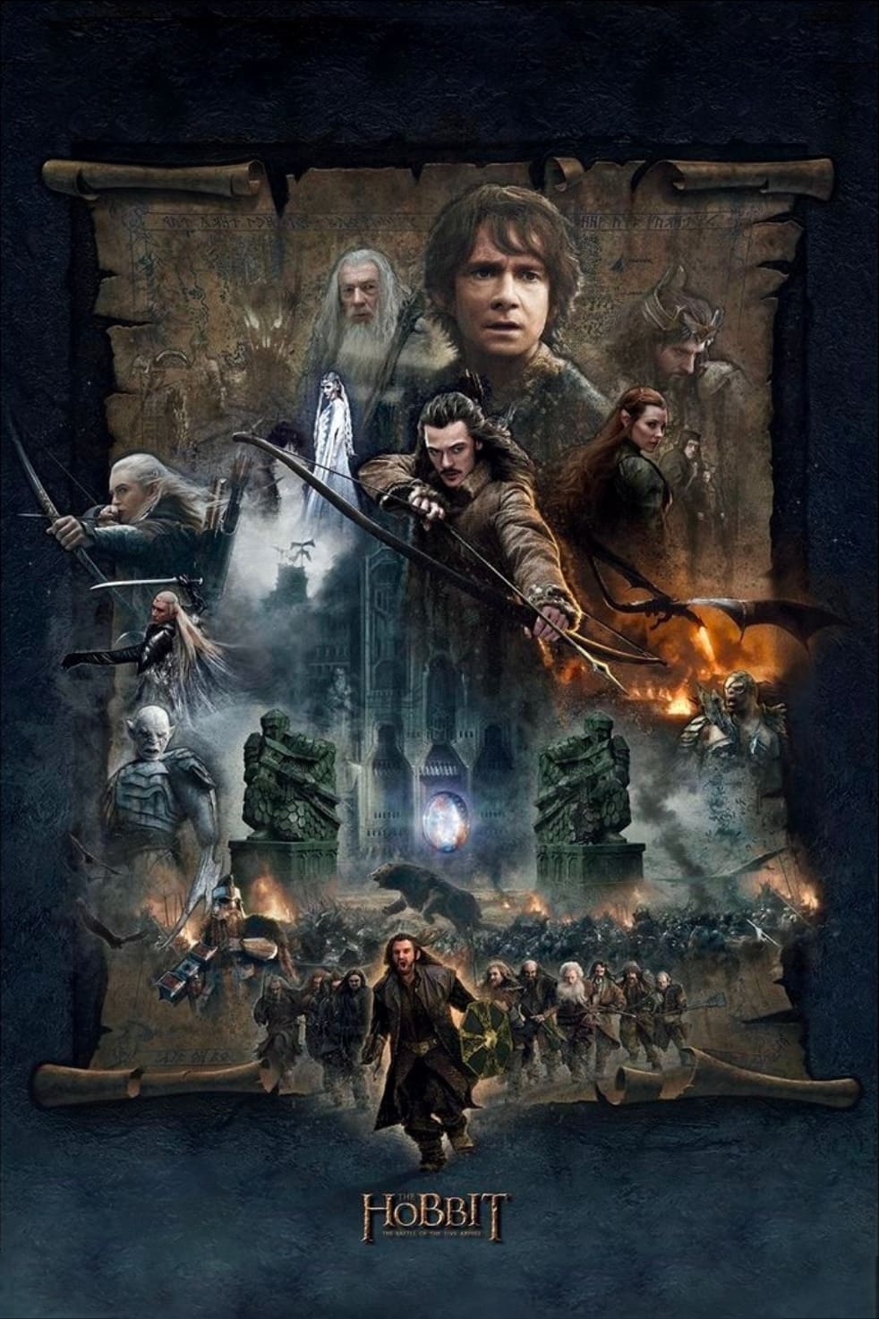 Immagine Lo Hobbit: La battaglia delle cinque armate - Poster - Sfondi