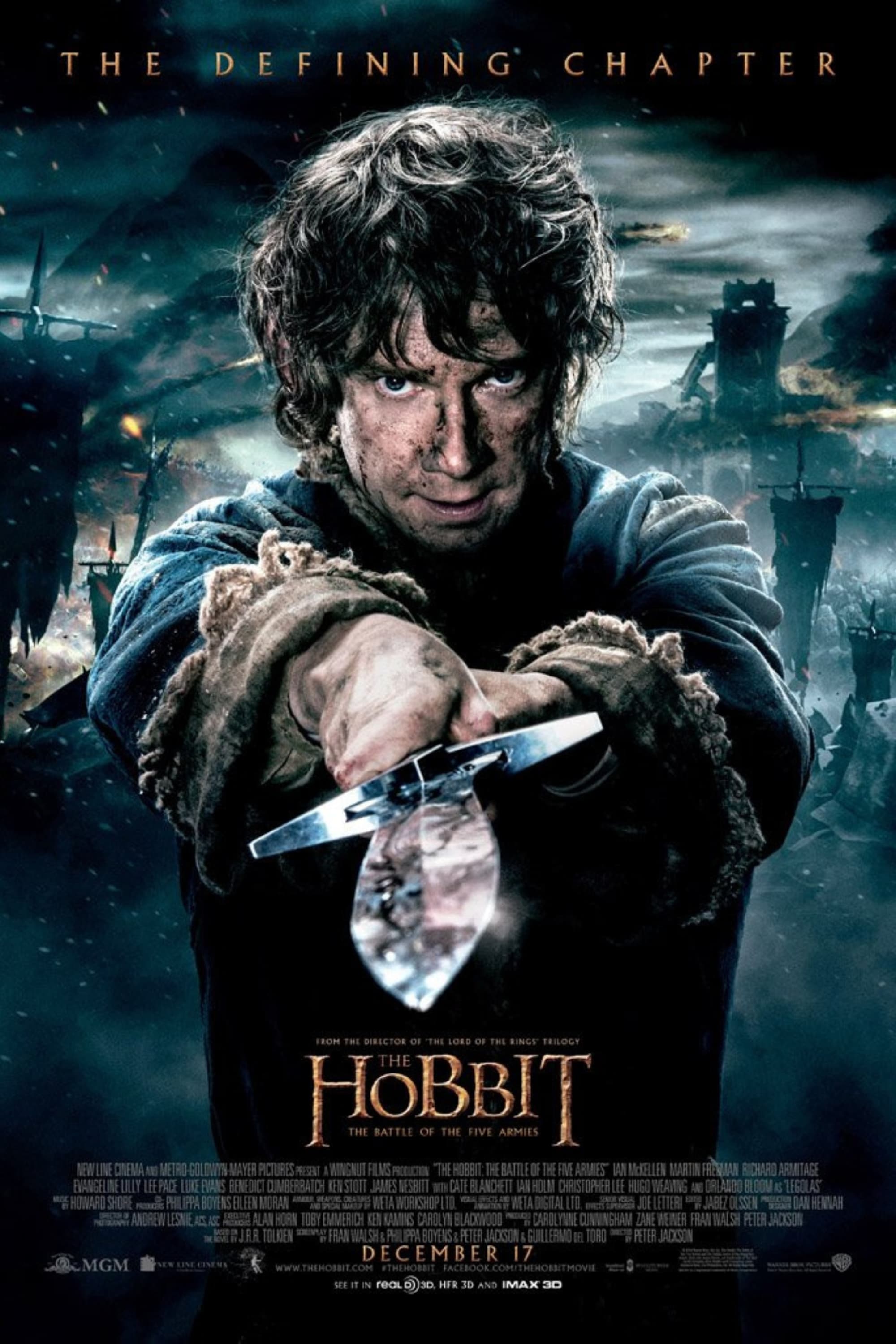 Immagine Lo Hobbit: La battaglia delle cinque armate - Poster - Sfondi