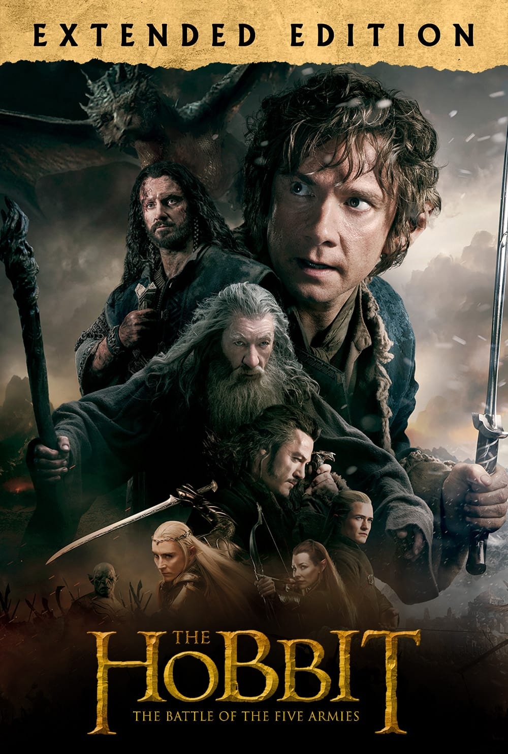 Immagine Lo Hobbit: La battaglia delle cinque armate - Poster - Sfondi