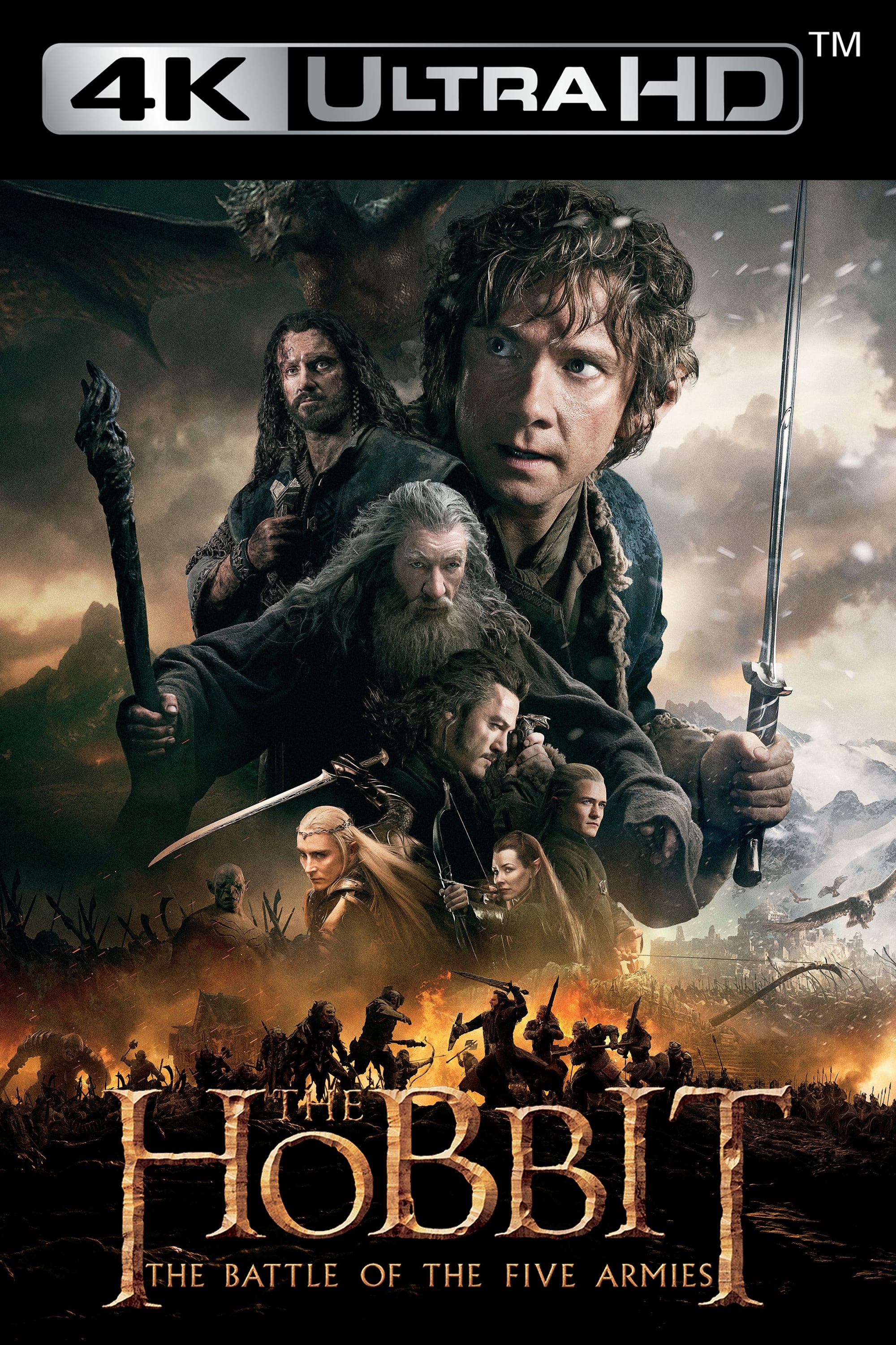 Immagine Lo Hobbit: La battaglia delle cinque armate - Poster - Sfondi