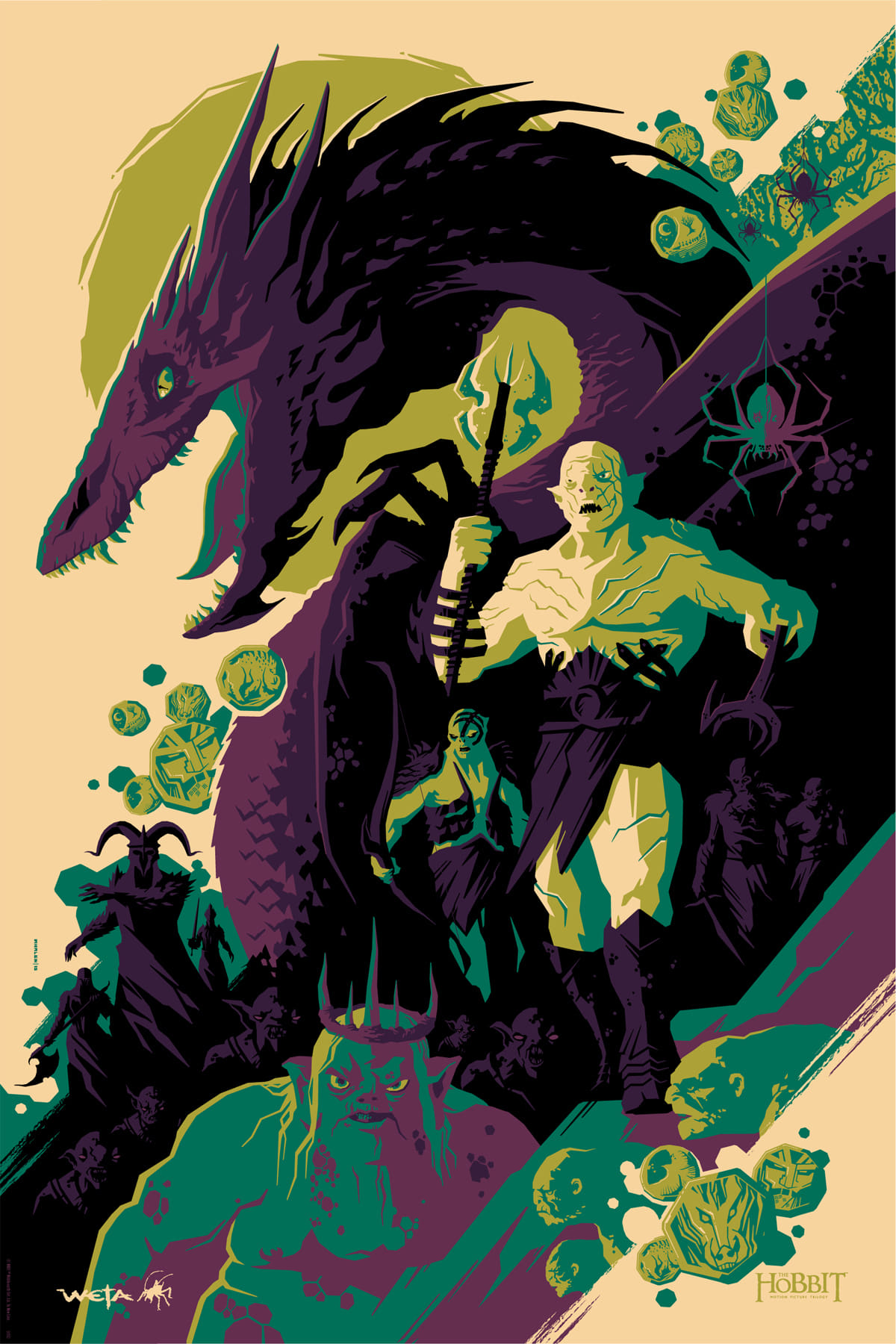 Immagine Lo Hobbit: La battaglia delle cinque armate - Poster - Sfondi