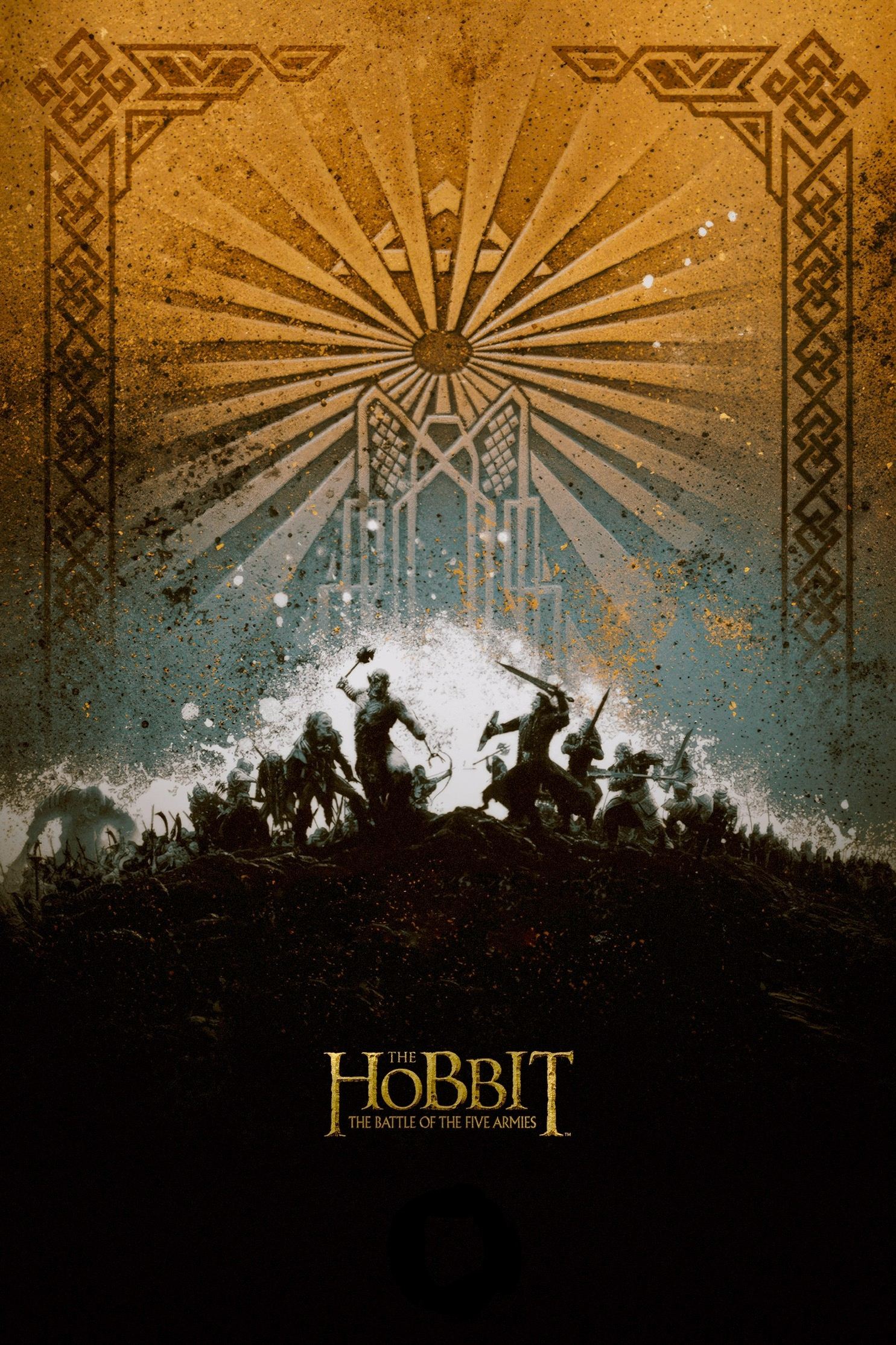 Immagine Lo Hobbit: La battaglia delle cinque armate - Poster - Sfondi