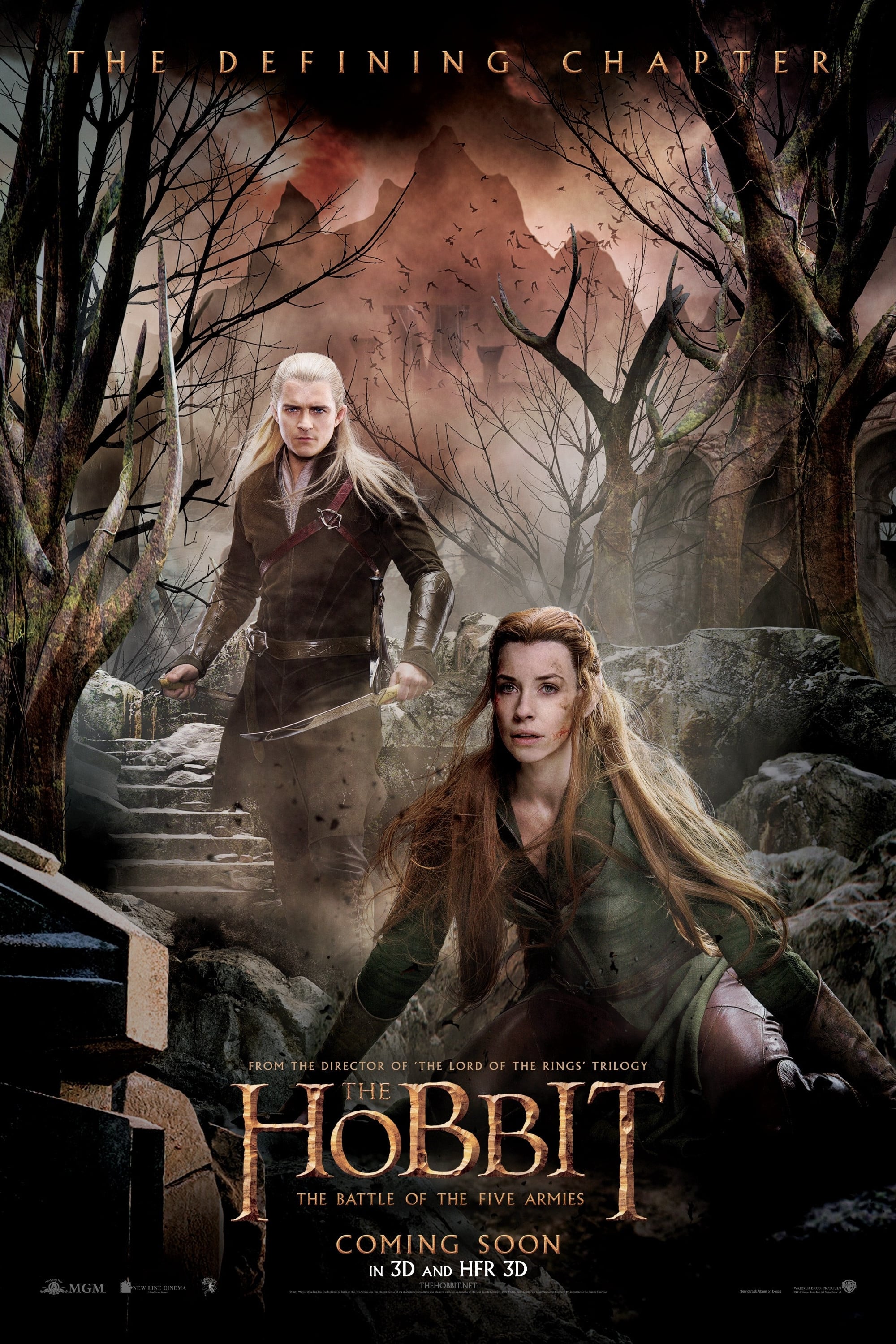 Immagine Lo Hobbit: La battaglia delle cinque armate - Poster - Sfondi