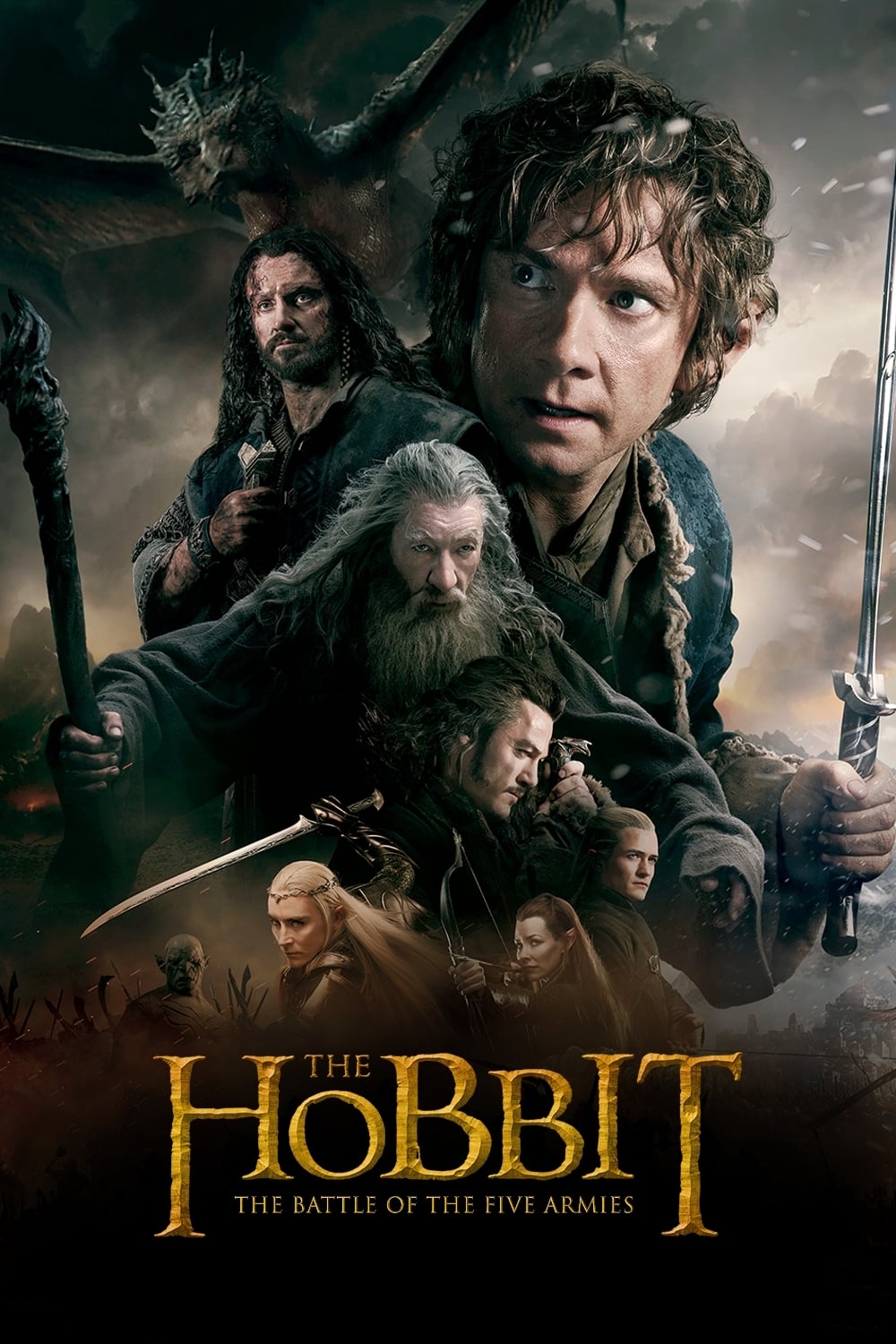 Immagine Lo Hobbit: La battaglia delle cinque armate - Poster - Sfondi