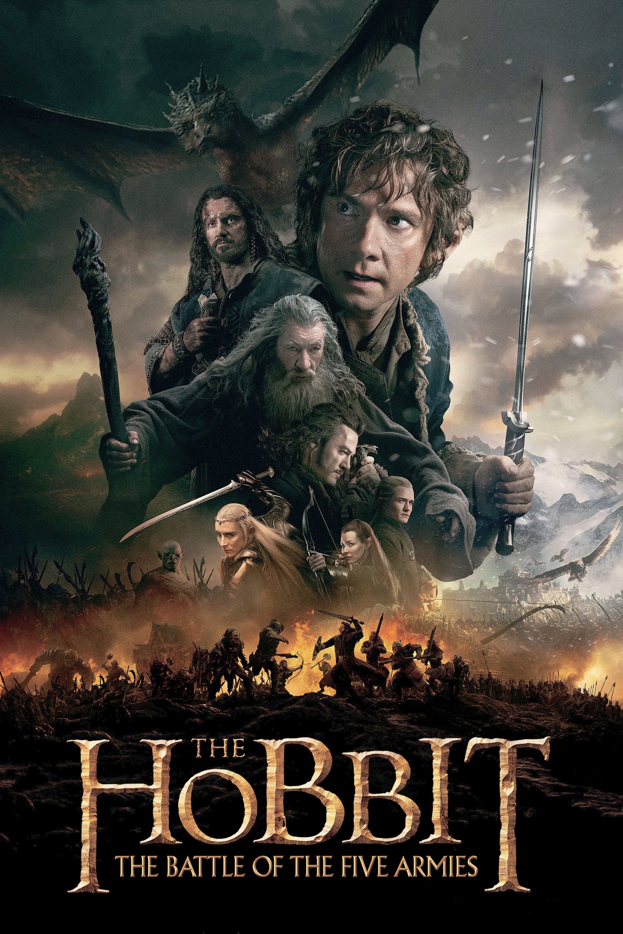 Immagine Lo Hobbit: La battaglia delle cinque armate - Poster - Sfondi