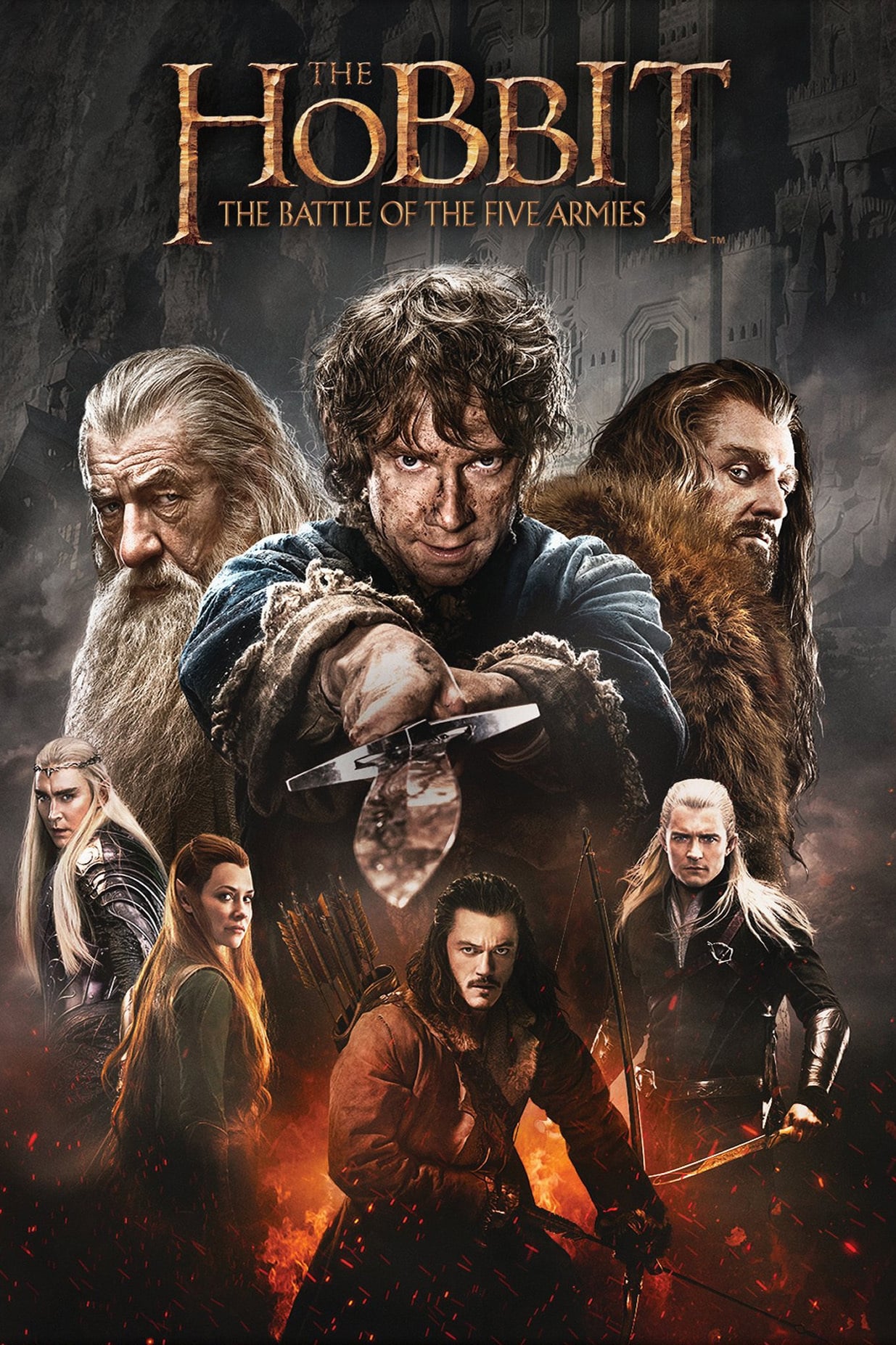 Immagine Lo Hobbit: La battaglia delle cinque armate - Poster - Sfondi