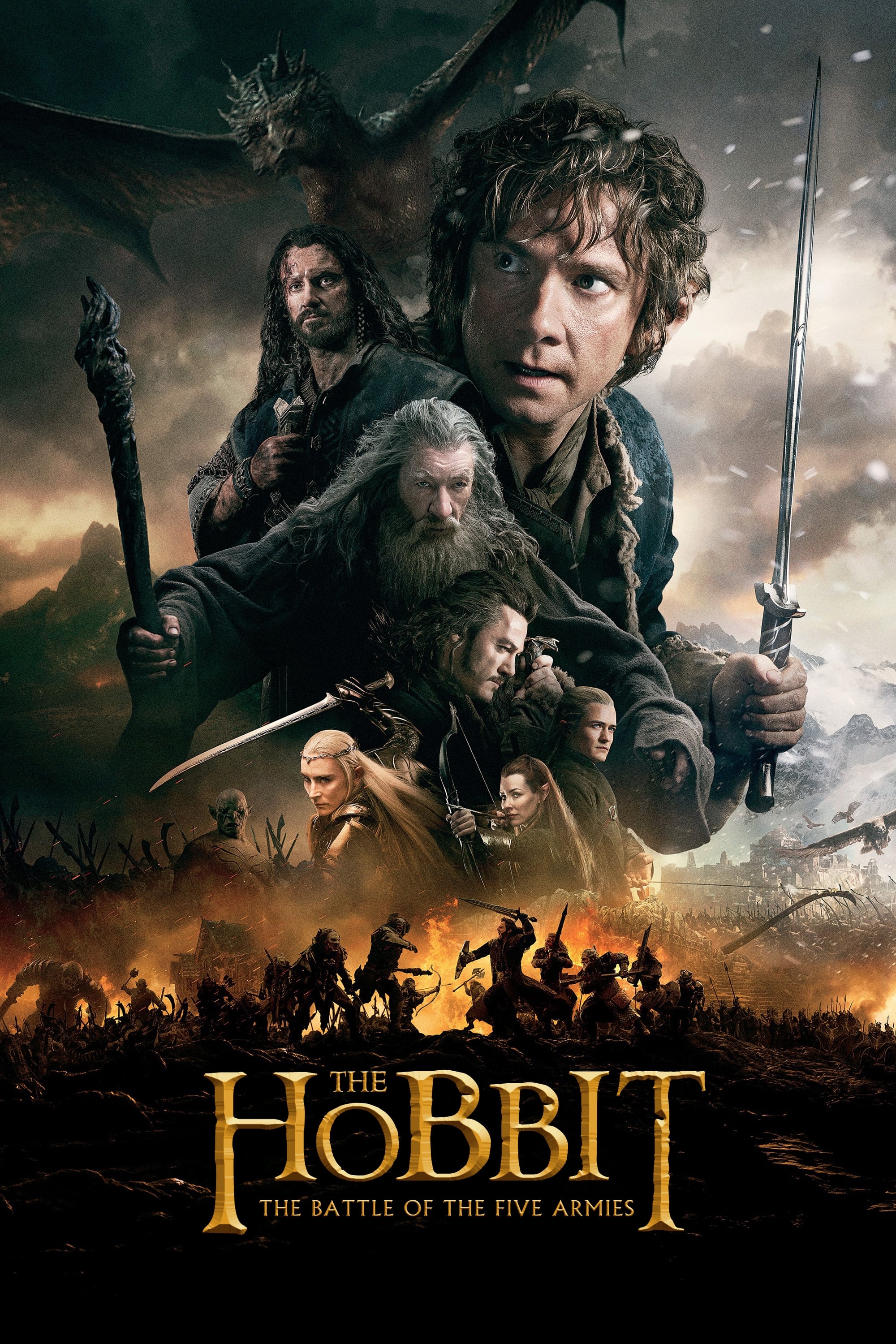 Immagine Lo Hobbit: La battaglia delle cinque armate - Poster - Sfondi