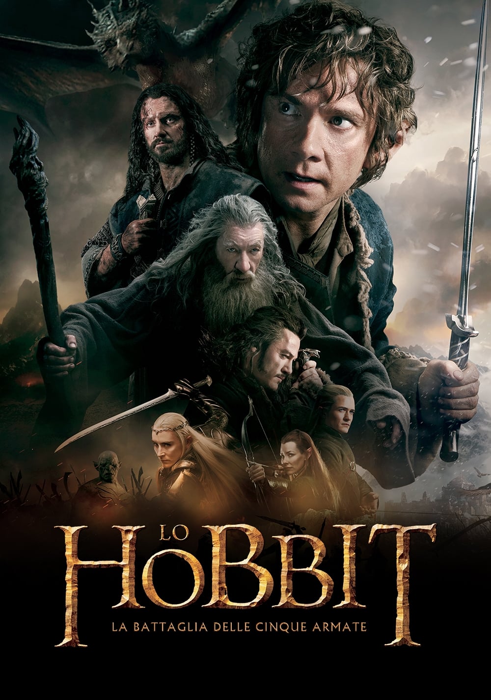 Immagine Lo Hobbit: La battaglia delle cinque armate - Poster - Sfondi